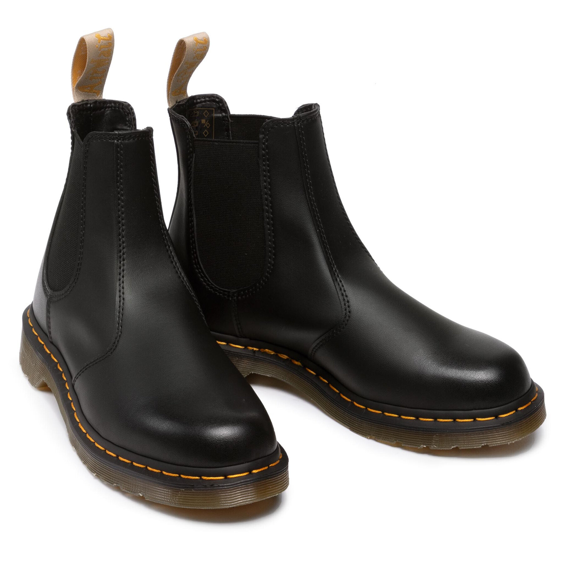 Dr. Martens Боти тип челси 2976 Vegan 21456001 Черен - Pepit.bg