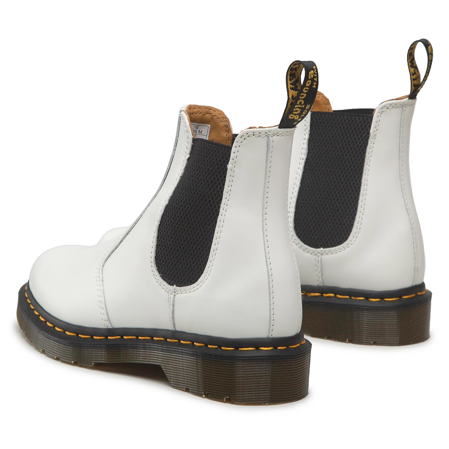 Dr. Martens Боти тип челси 2976 Ys 26228100 Бял - Pepit.bg