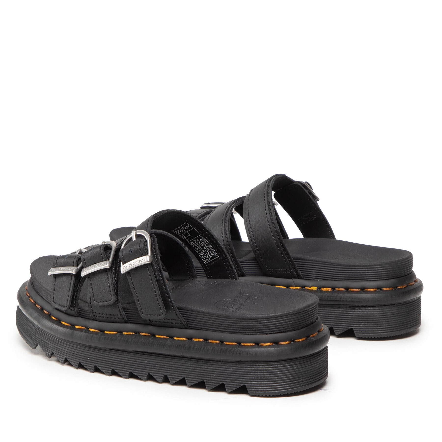 Dr. Martens Чехли Blaire Slide 25456001 Черен - Pepit.bg