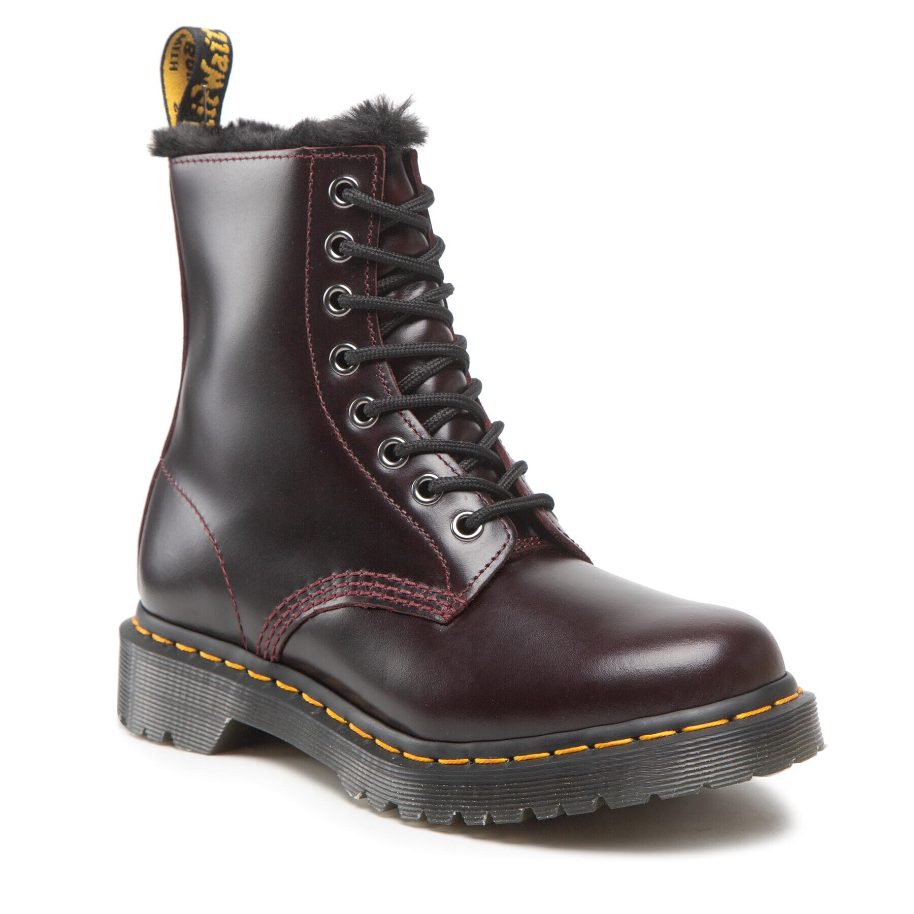 Dr. Martens Кубинки 1460 Serena 26238601 Бордо - Pepit.bg