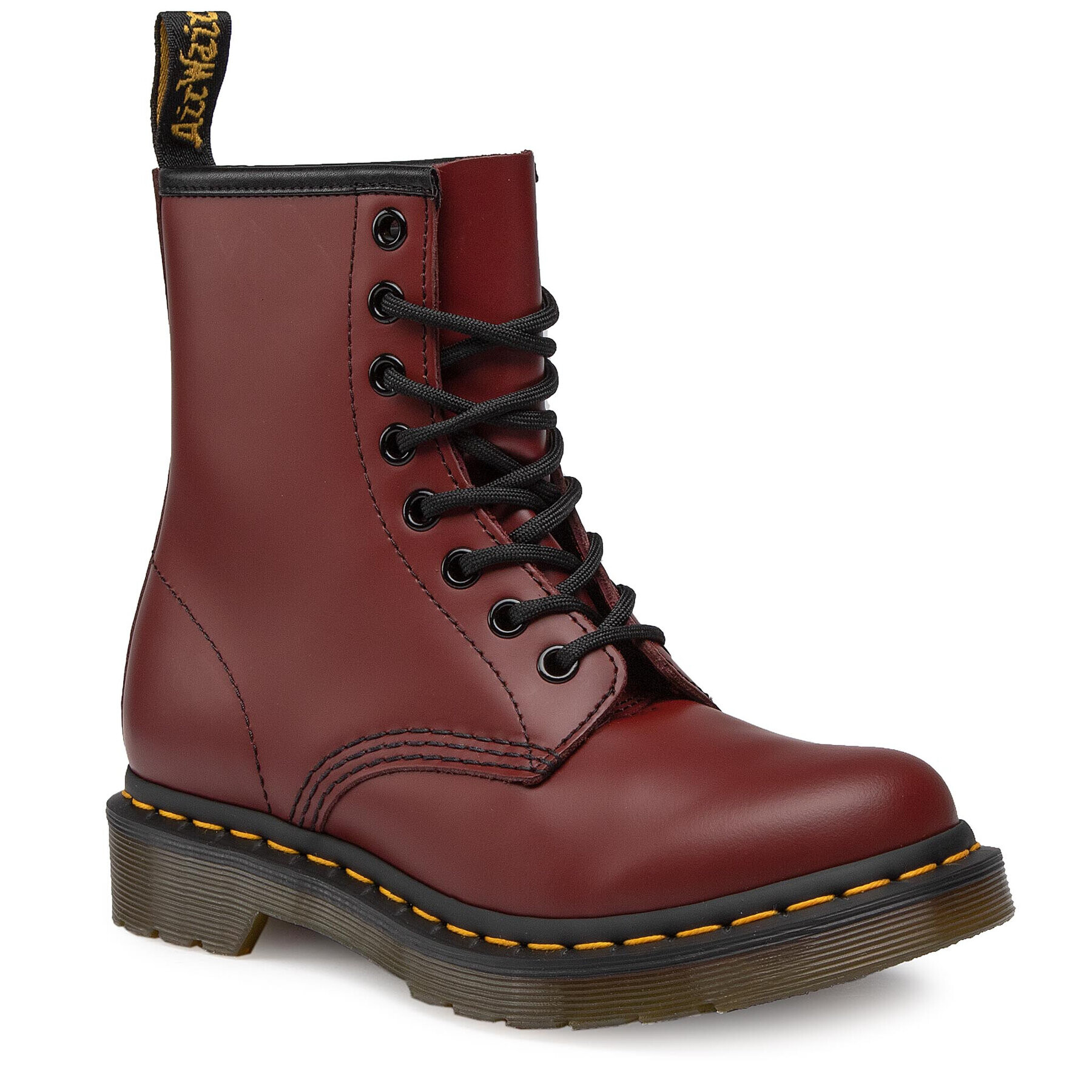 Dr. Martens Кубинки 1460 Smooth 11821600 Бордо - Pepit.bg