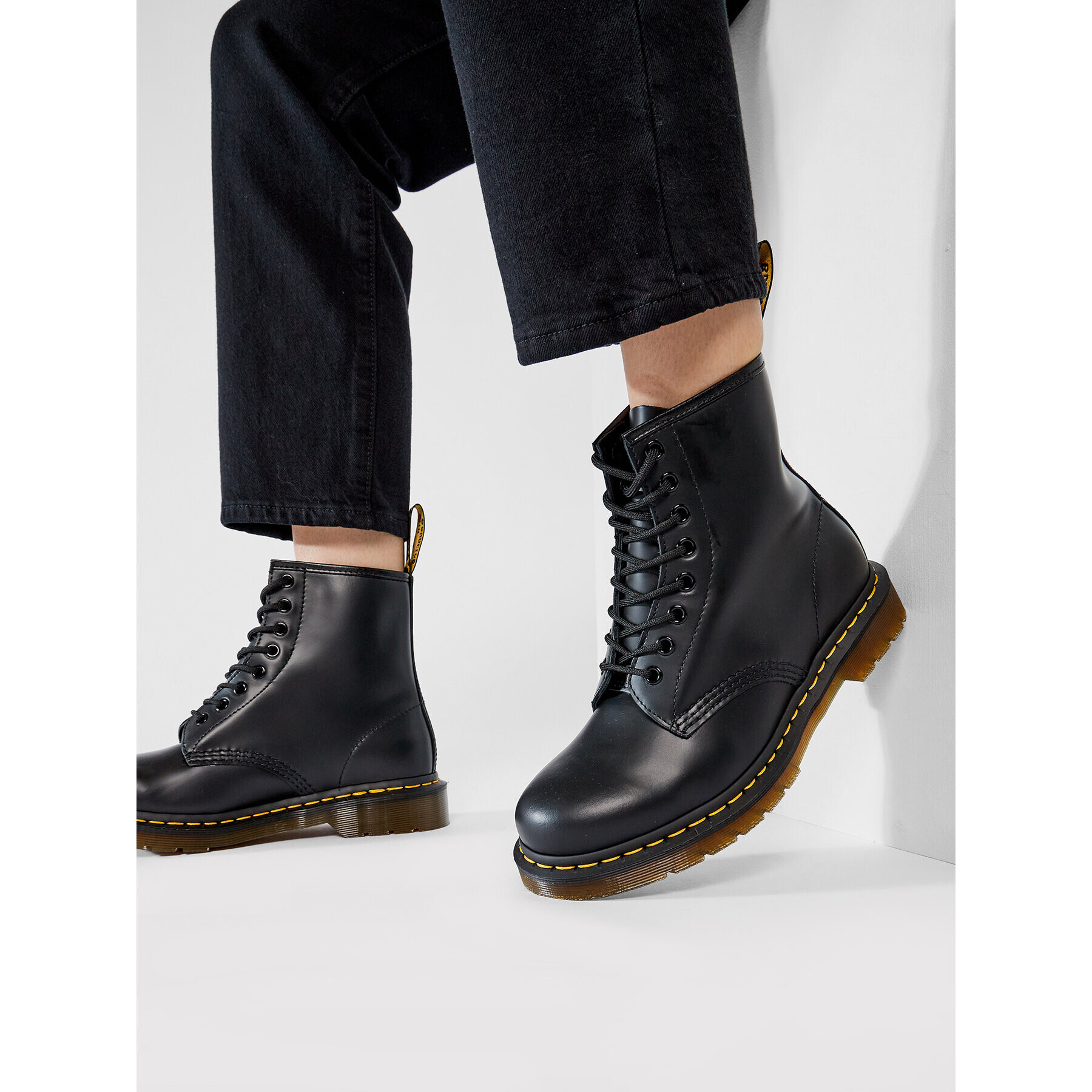 Dr. Martens Кубинки 1460 Smooth 11822006 Черен - Pepit.bg