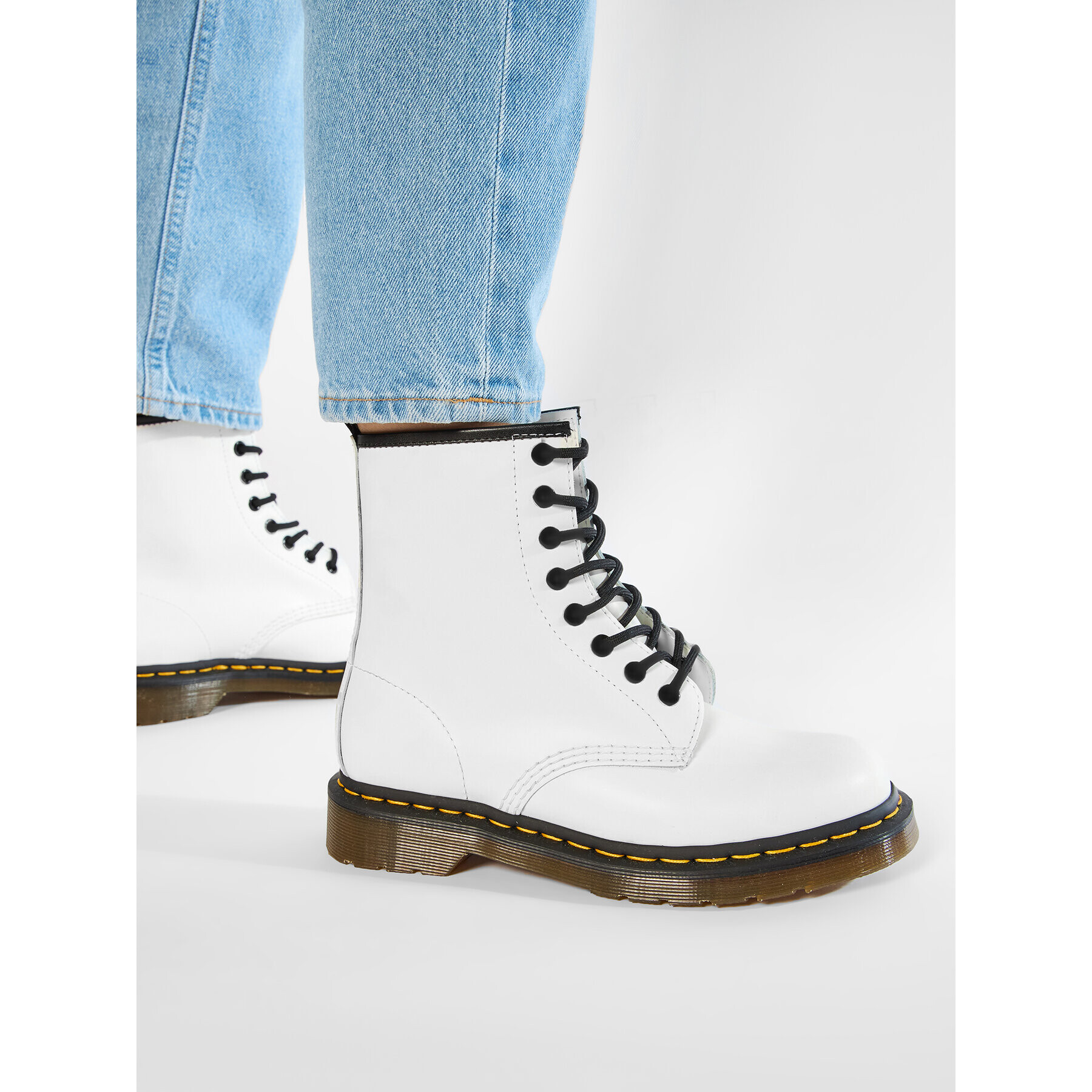 Dr. Martens Кубинки 1460 Smooth 11822100 Бял - Pepit.bg