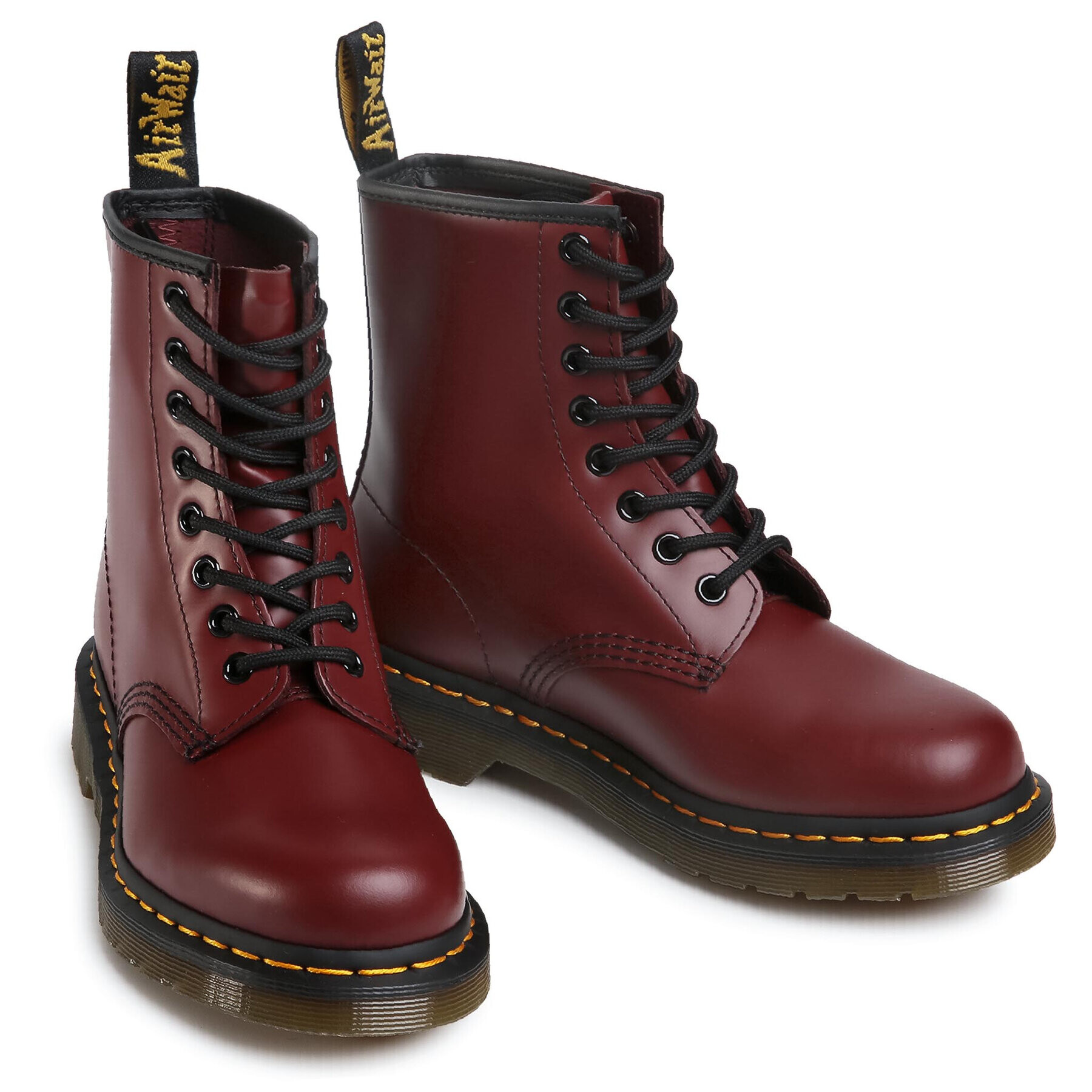 Dr. Martens Кубинки 1460 Smooth 11822600 Бордо - Pepit.bg