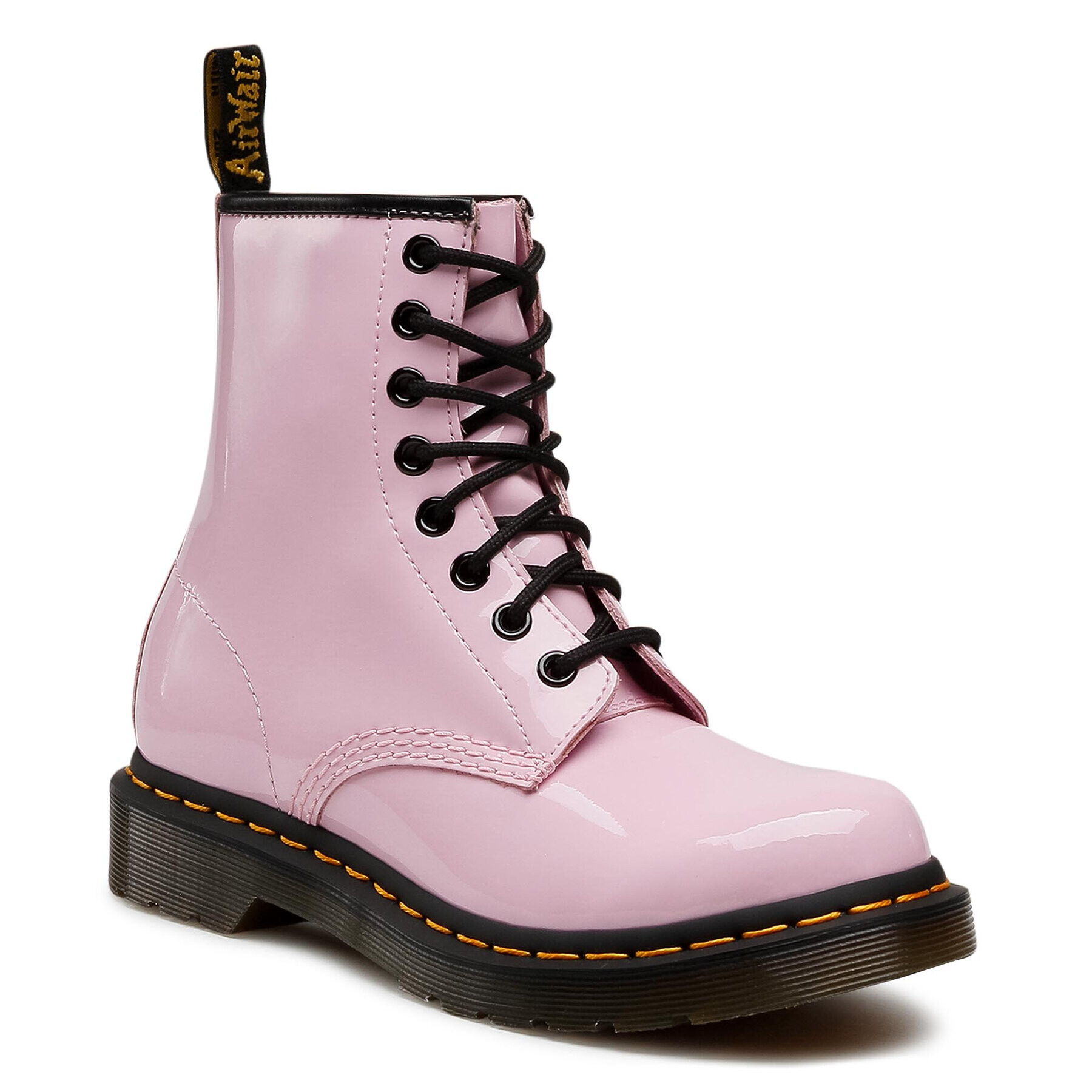 Dr. Martens Кубинки 1460 W Patent Lamper 26425322 Розов - Pepit.bg