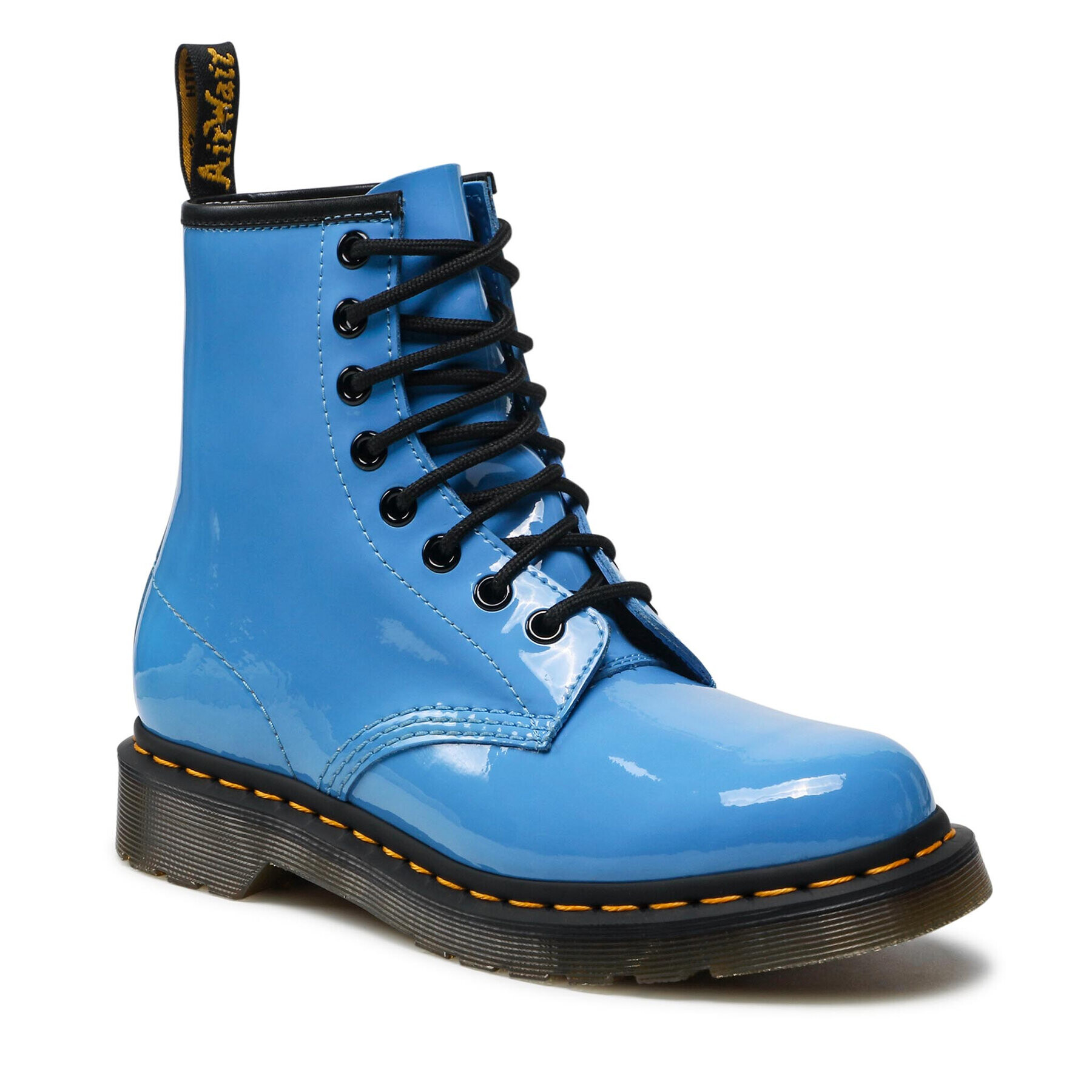 Dr. Martens Кубинки 1460 W Patent Lamper 26895416 Син - Pepit.bg