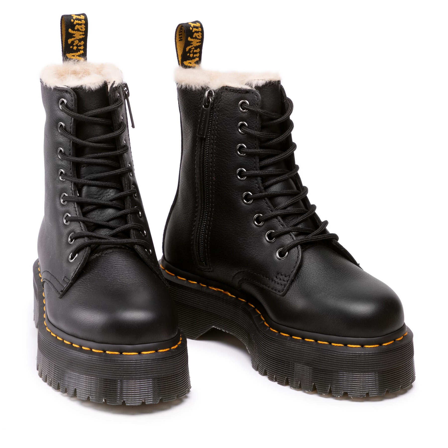 Dr. Martens Кубинки Jadon Fl 25637001 Черен - Pepit.bg