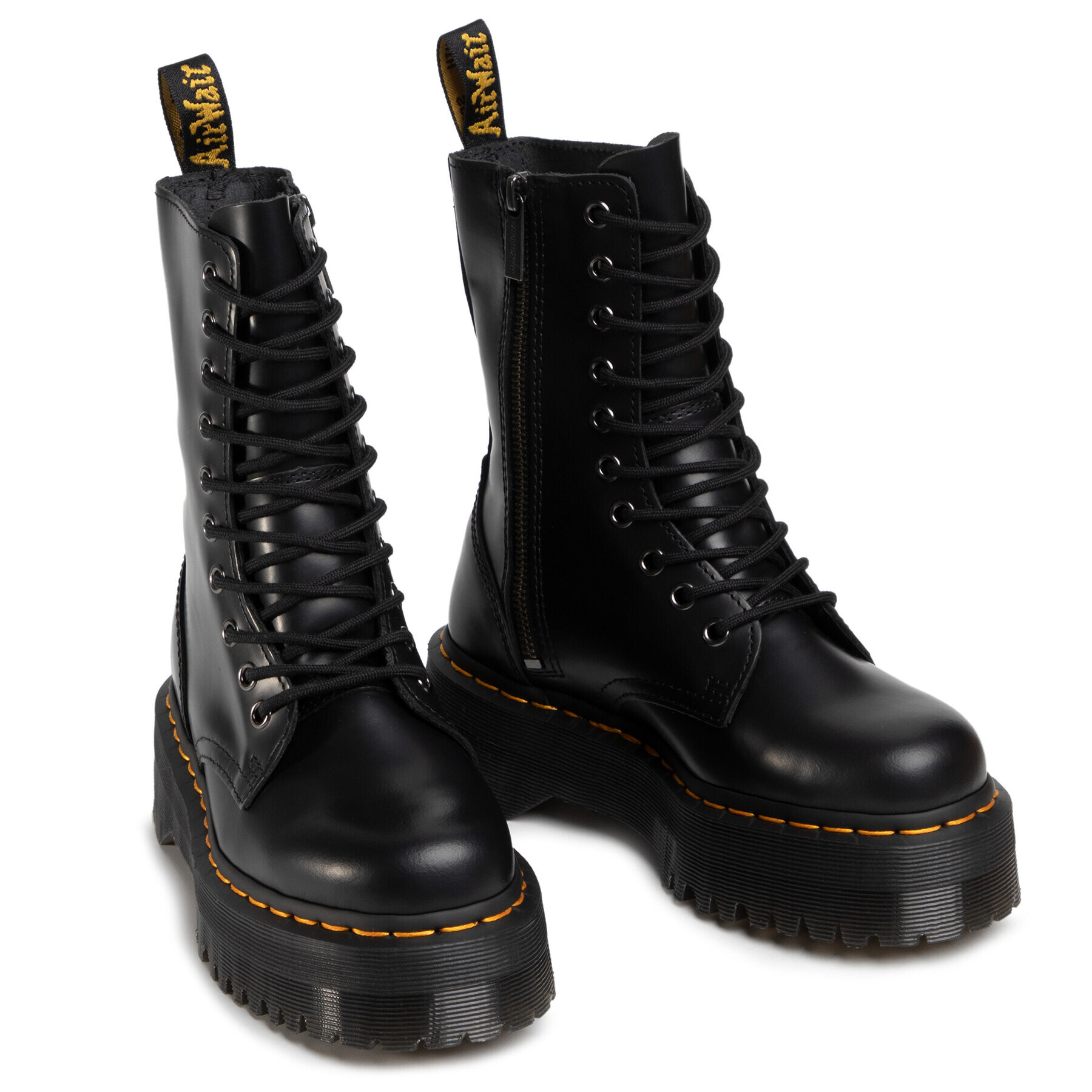 Dr. Martens Кубинки Jadon Hi 25565001 Черен - Pepit.bg