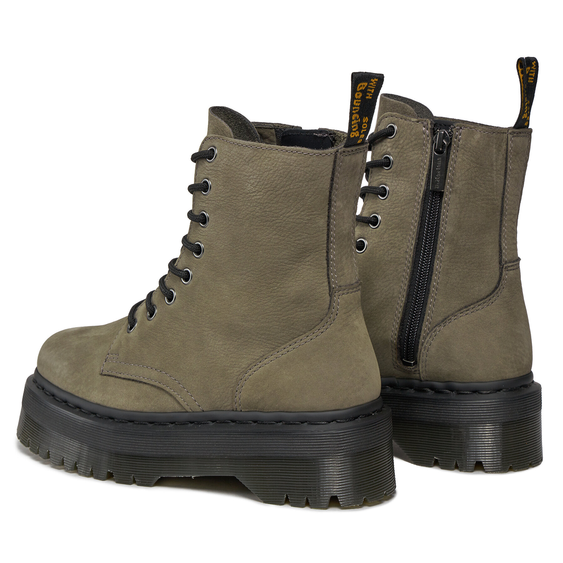 Dr. Martens Кубинки Jaodn 31296059 Сив - Pepit.bg