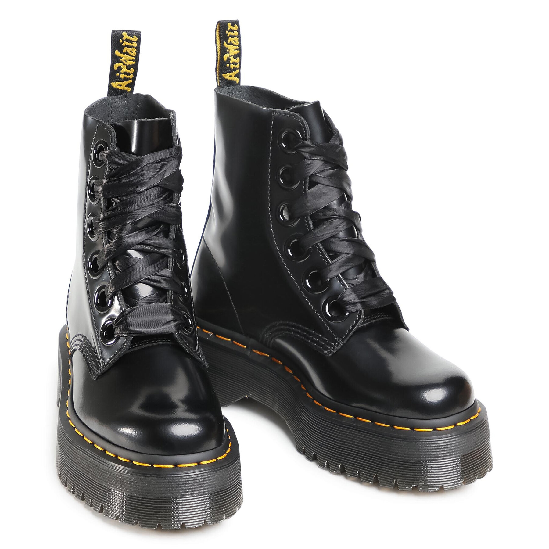 Dr. Martens Кубинки Molly 24861001 Черен - Pepit.bg