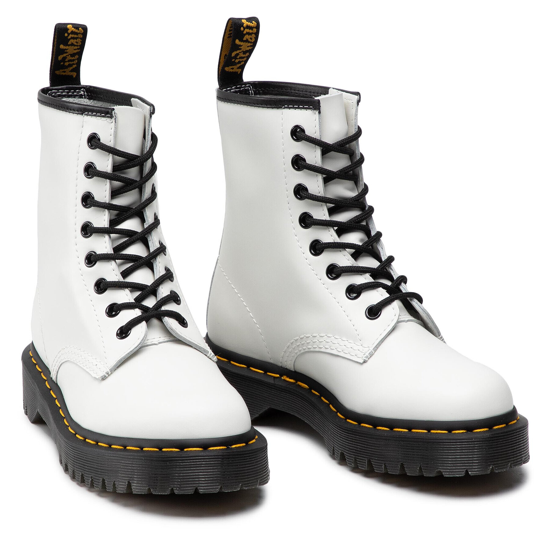 Dr. Martens Кубинки Smooth 26499100 Бял - Pepit.bg