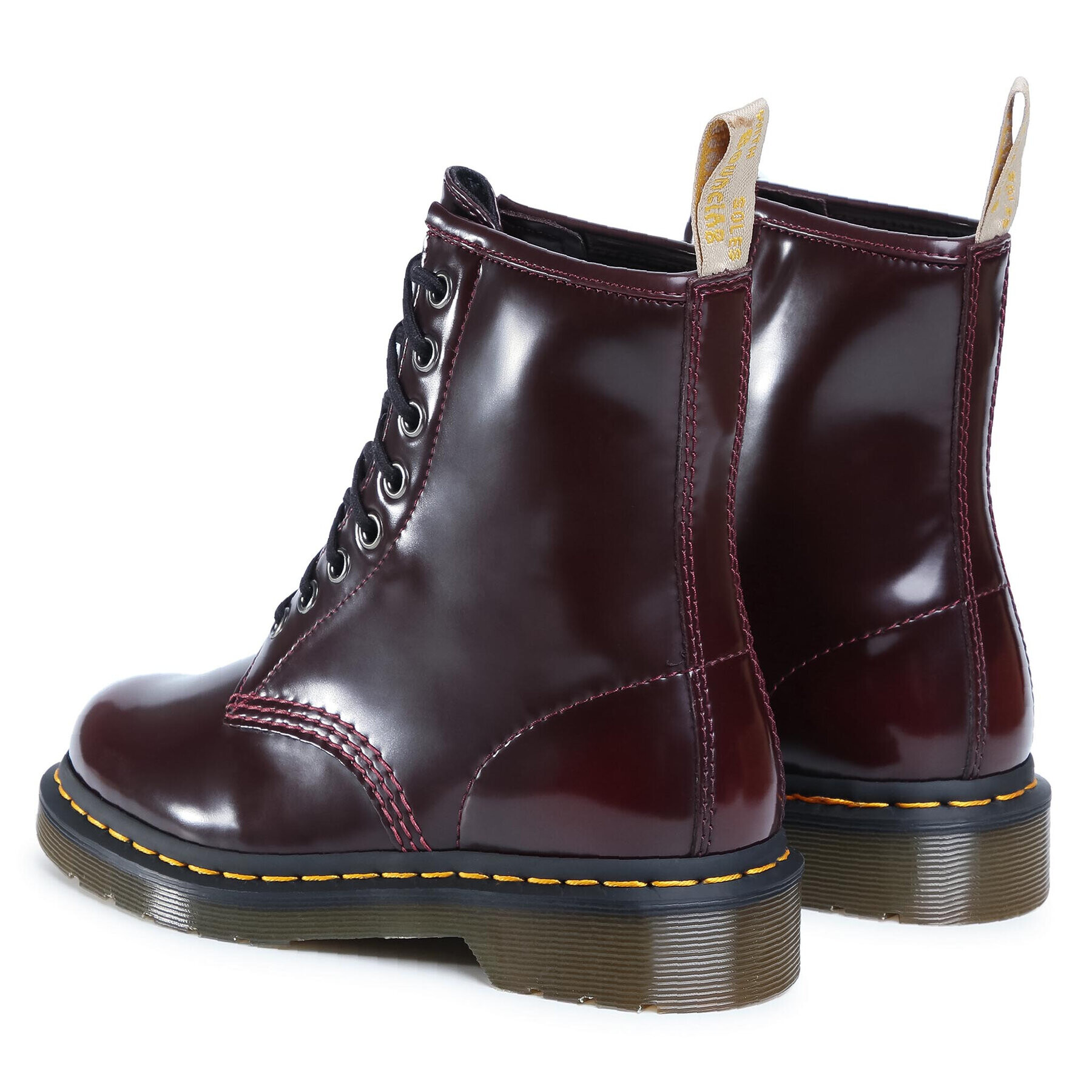 Dr. Martens Кубинки Vegan 1460 23756600 Бордо - Pepit.bg