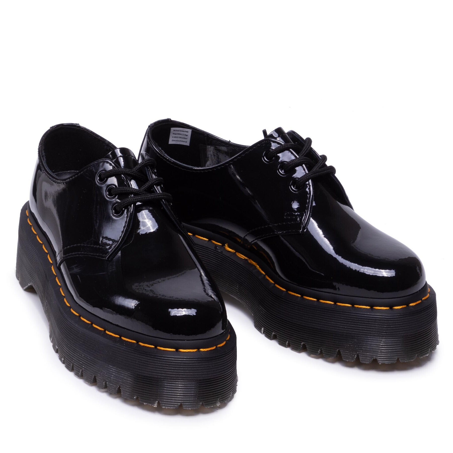 Dr. Martens Кубинки 1461 Quad 26647001 Черен - Pepit.bg