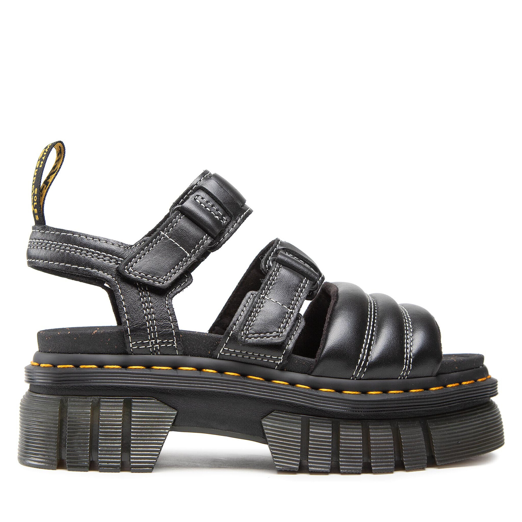 Dr. Martens Сандали Ricki 3-Strap Sandal 27763001 Черен - Pepit.bg