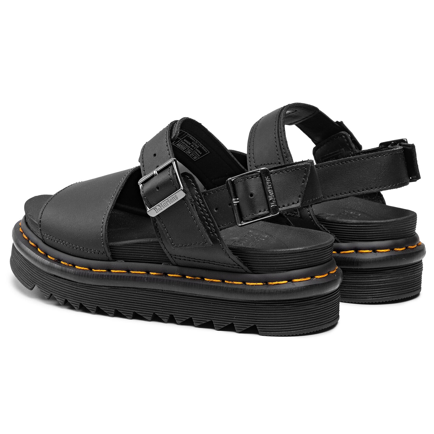 Dr. Martens Сандали Voss 24233001 Черен - Pepit.bg