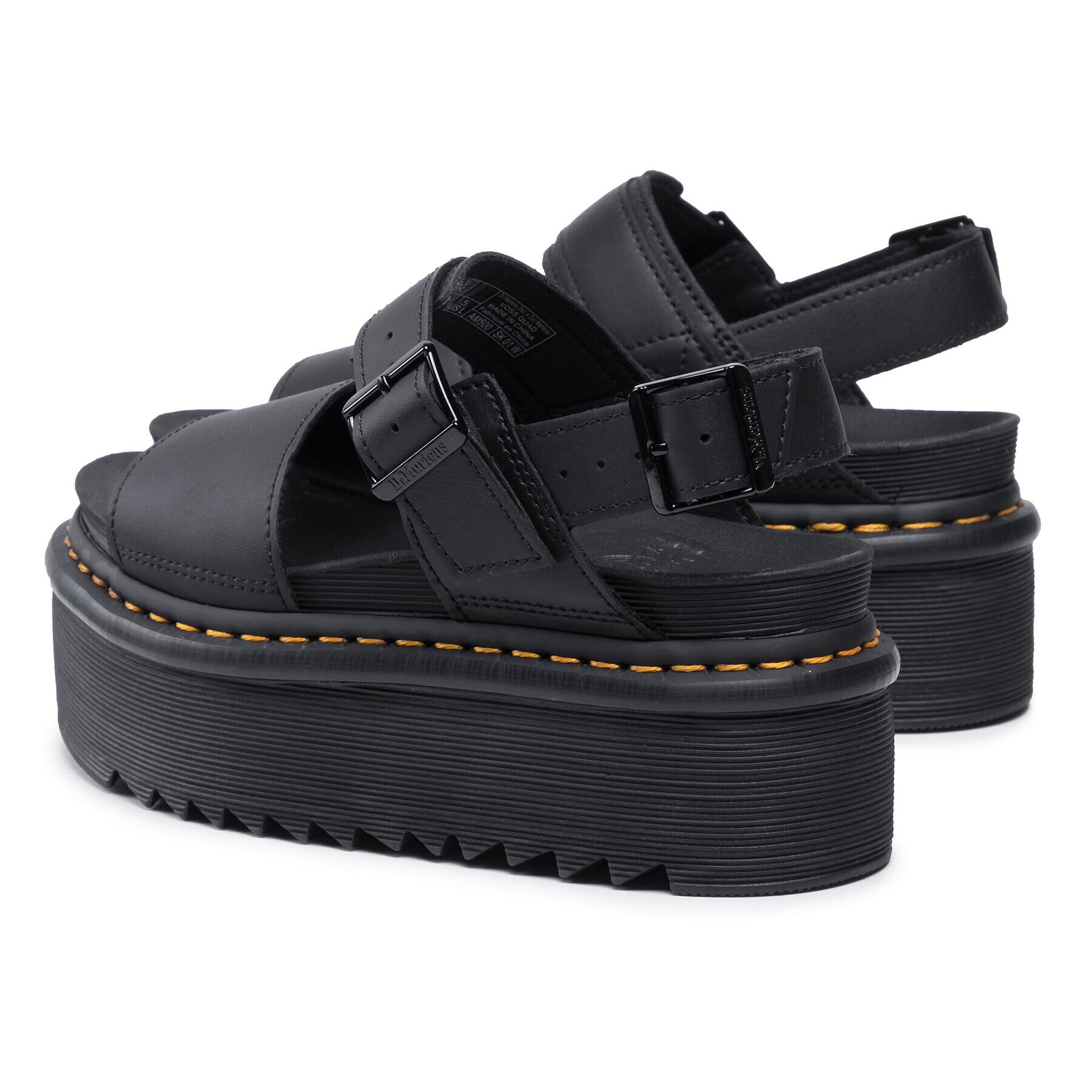 Dr. Martens Сандали Voss Quad 26725001 Черен - Pepit.bg