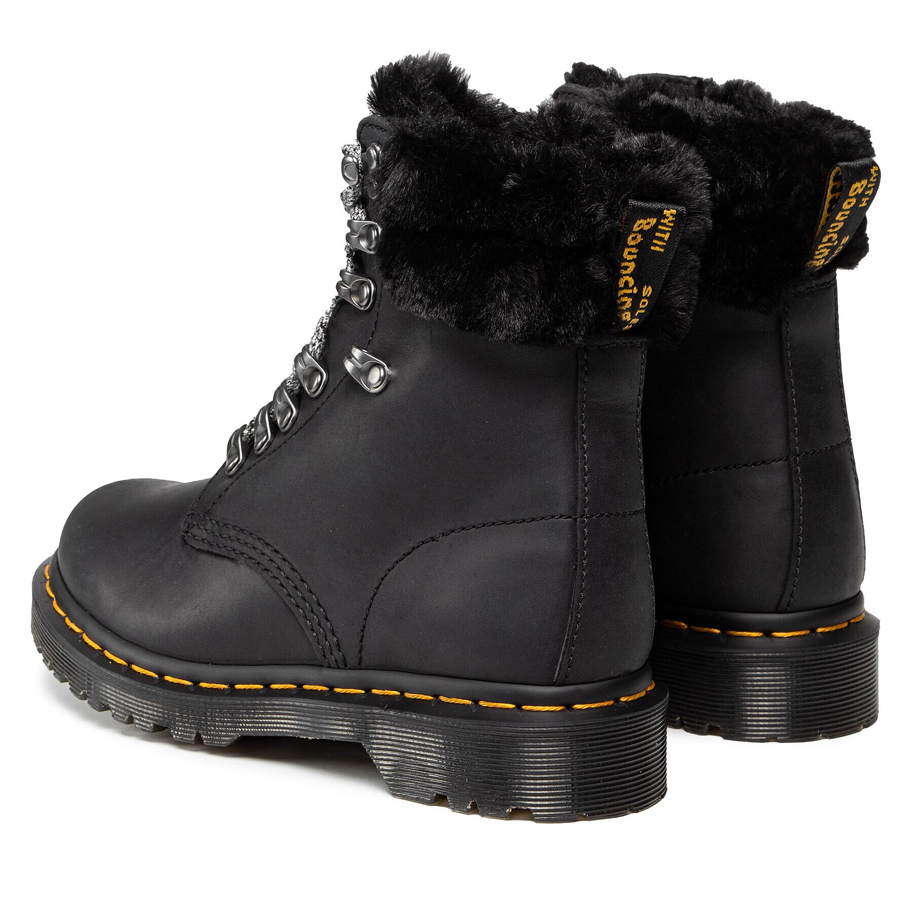 Dr. Martens Туристически oбувки 1460 Serena Collar 26951001 Черен - Pepit.bg