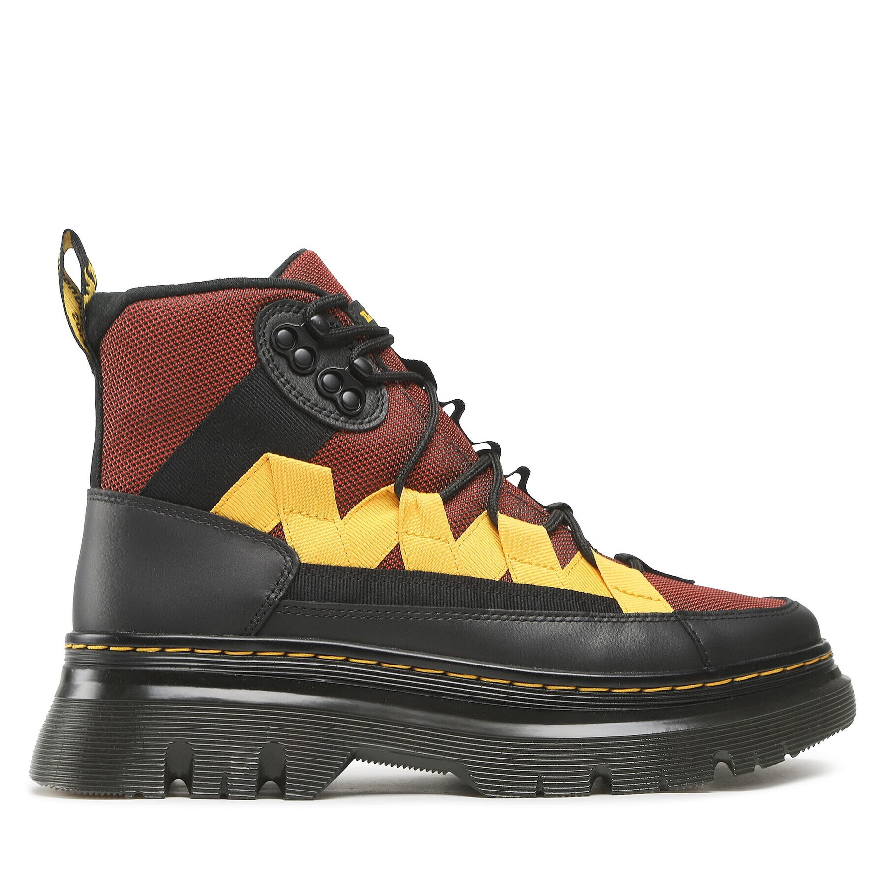 Dr. Martens Туристически oбувки Boury 27864001 Червен - Pepit.bg