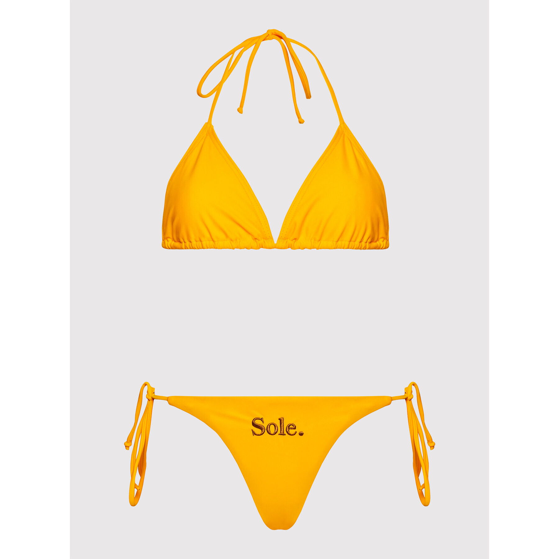 Drivemebikini Бикини Sole 2022-DRV-093_WY Жълт - Pepit.bg