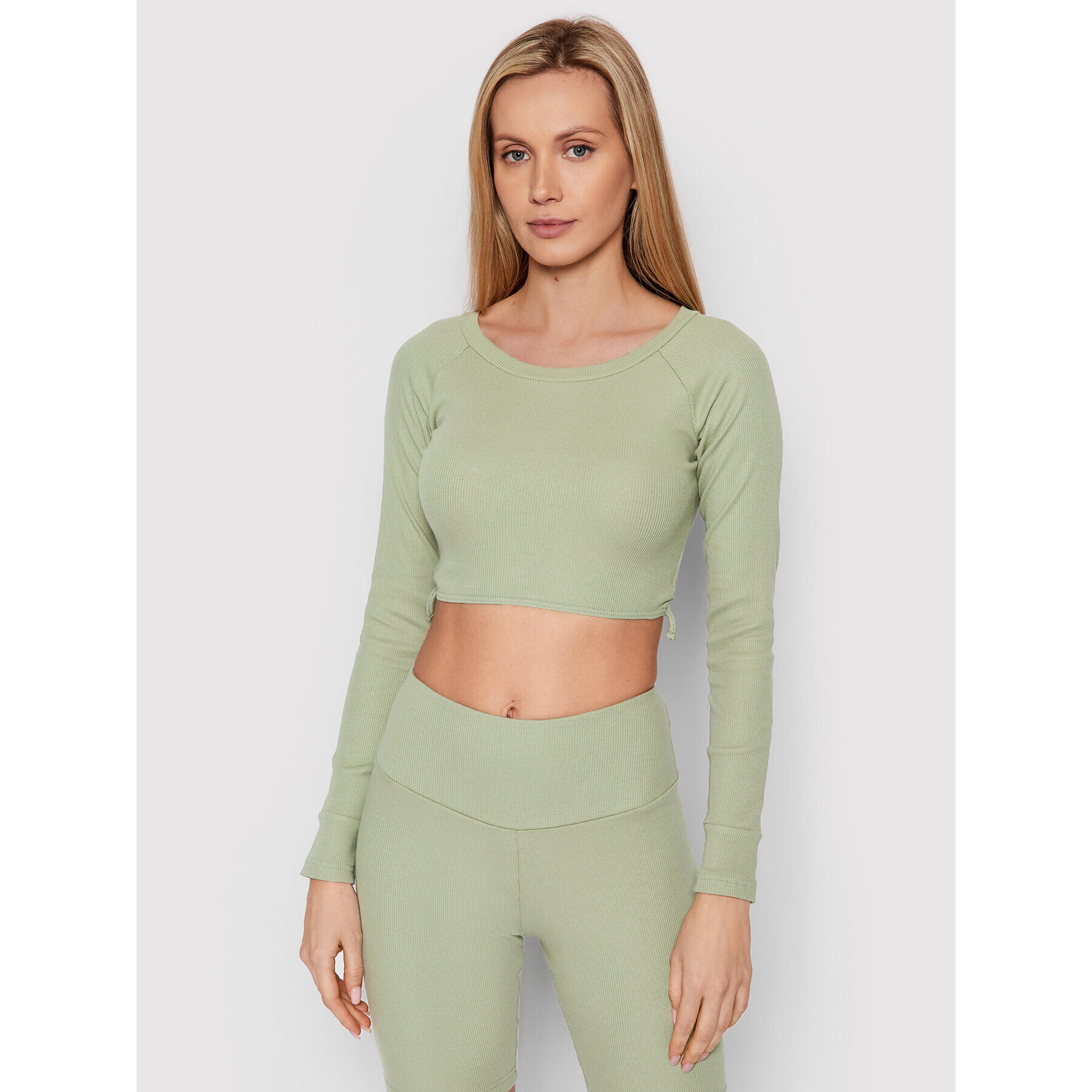 Drivemebikini Блуза Sport 2021-DRV-105 Зелен Slim Fit - Pepit.bg
