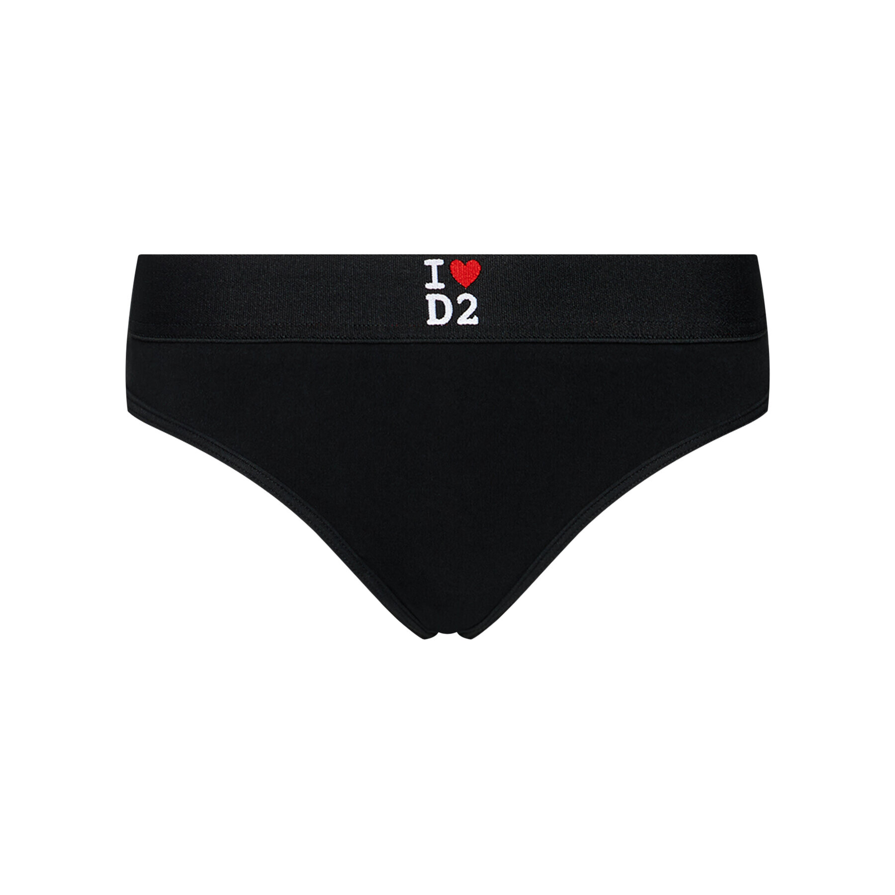 Dsquared2 Underwear Дамски бикини тип бразилиана D8LL13220 Черен - Pepit.bg