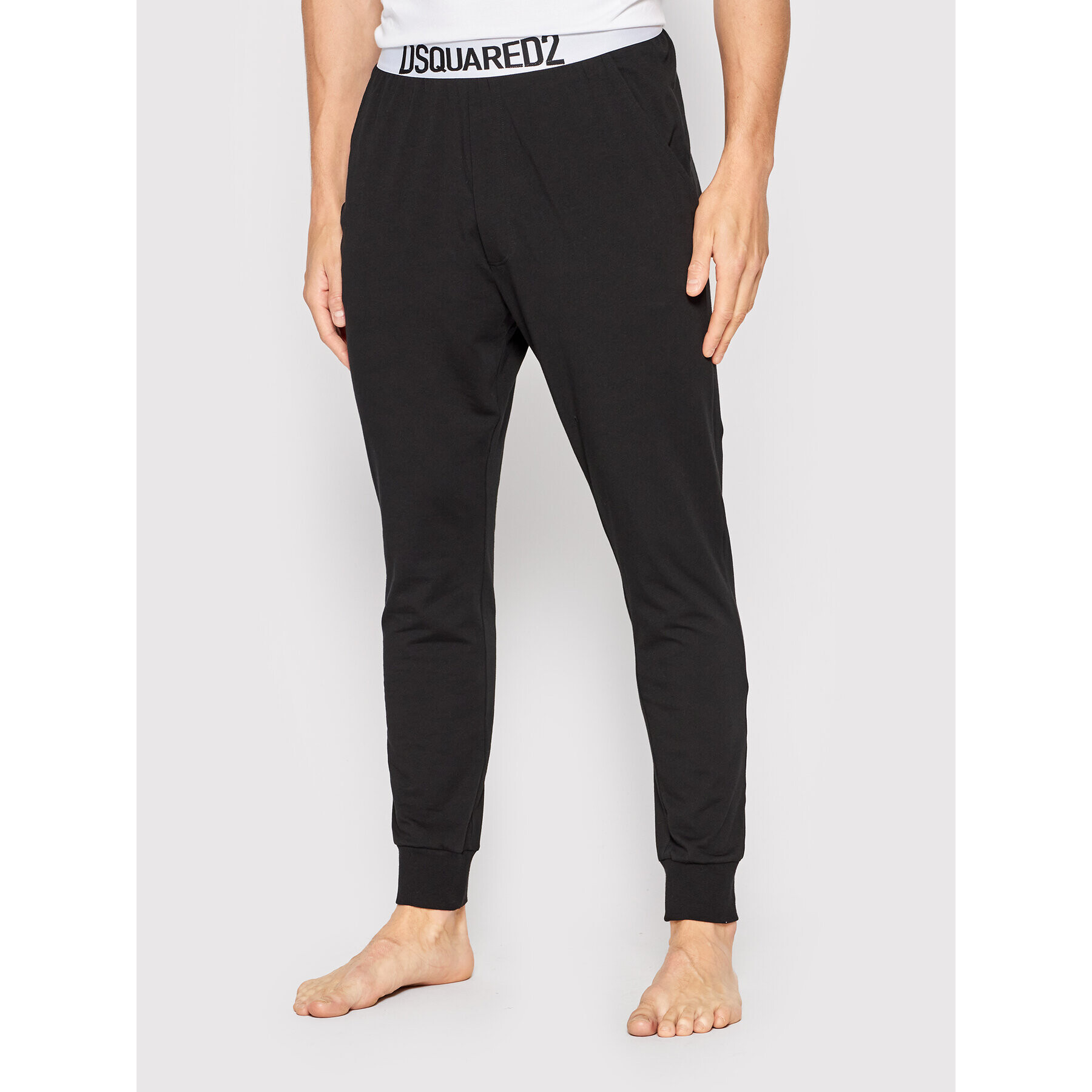 Dsquared2 Underwear Долнище на пижама D9H253980 Черен Regular Fit - Pepit.bg