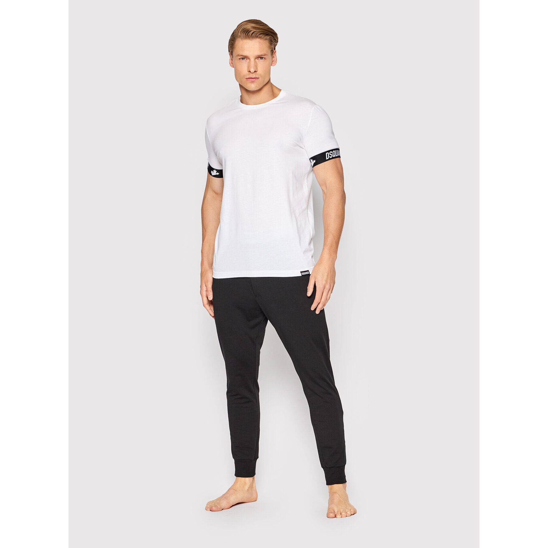 Dsquared2 Underwear Долнище на пижама D9H253980 Черен Regular Fit - Pepit.bg