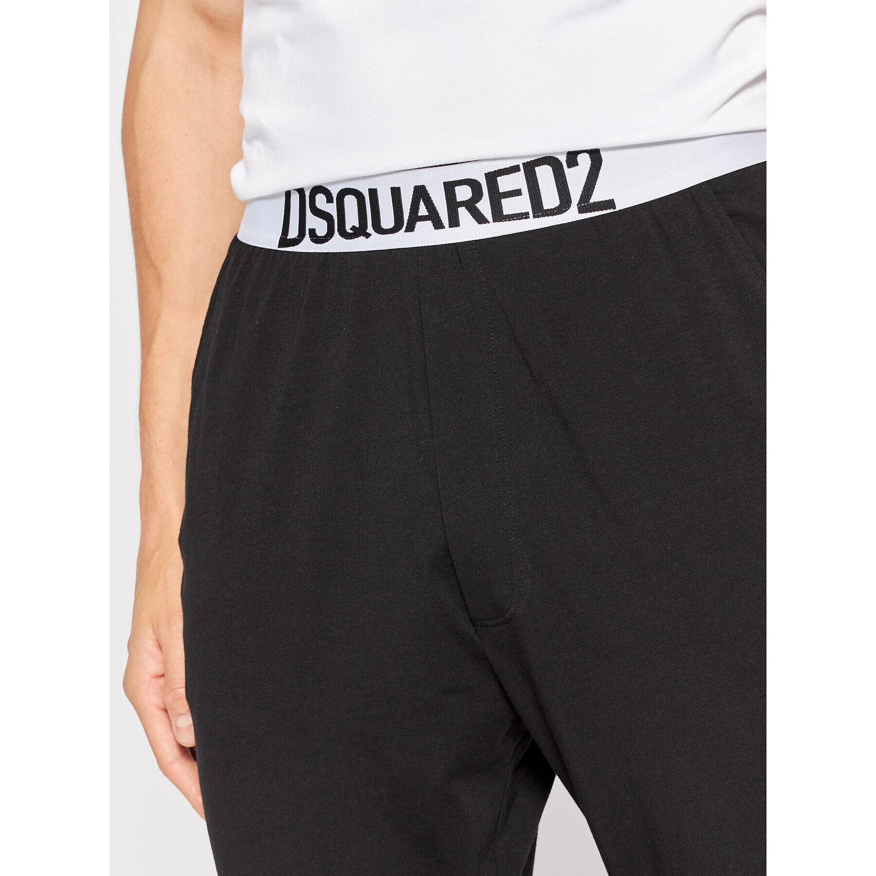 Dsquared2 Underwear Долнище на пижама D9H253980 Черен Regular Fit - Pepit.bg