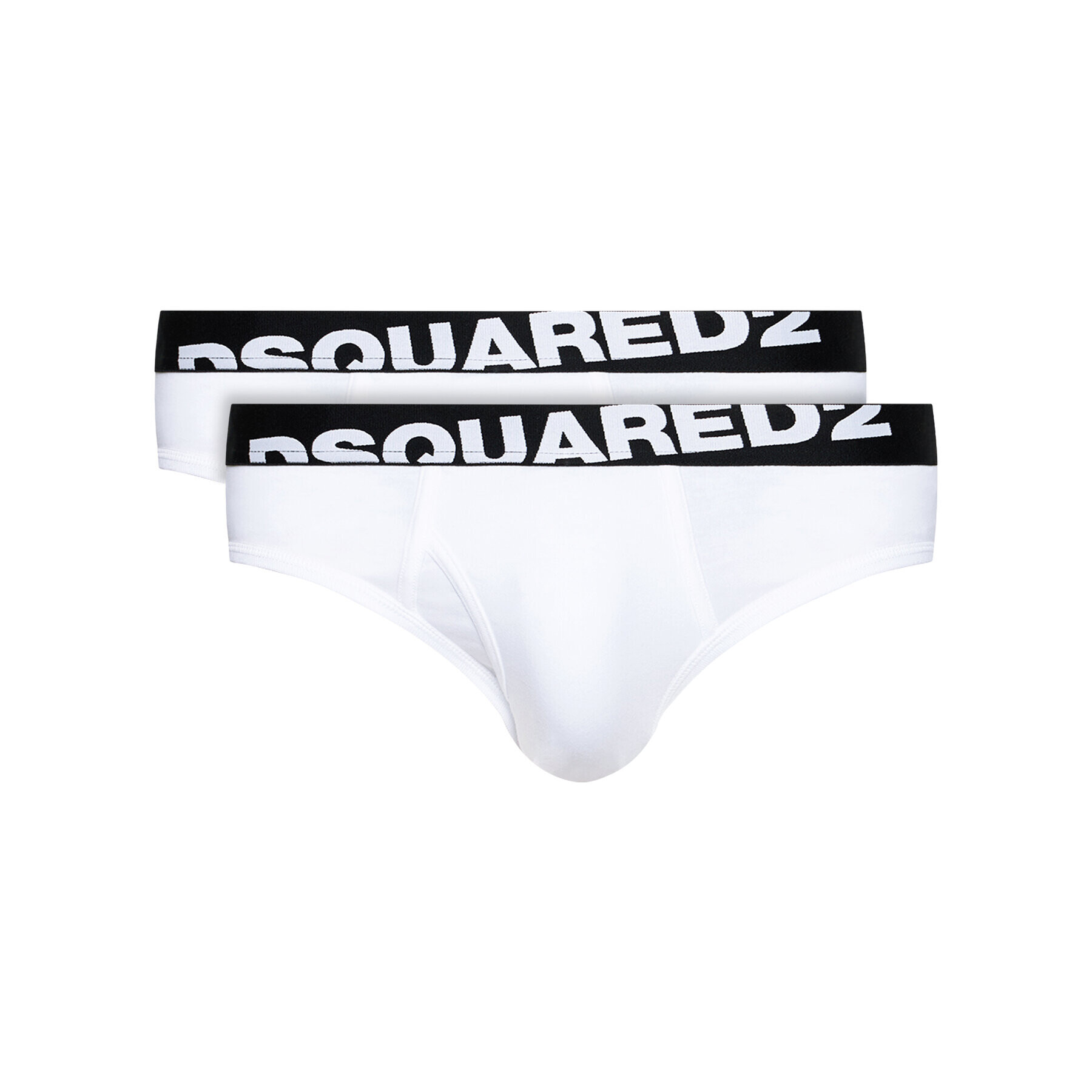 Dsquared2 Underwear Комплект 2 чифта слипове DCX670030 Бял - Pepit.bg