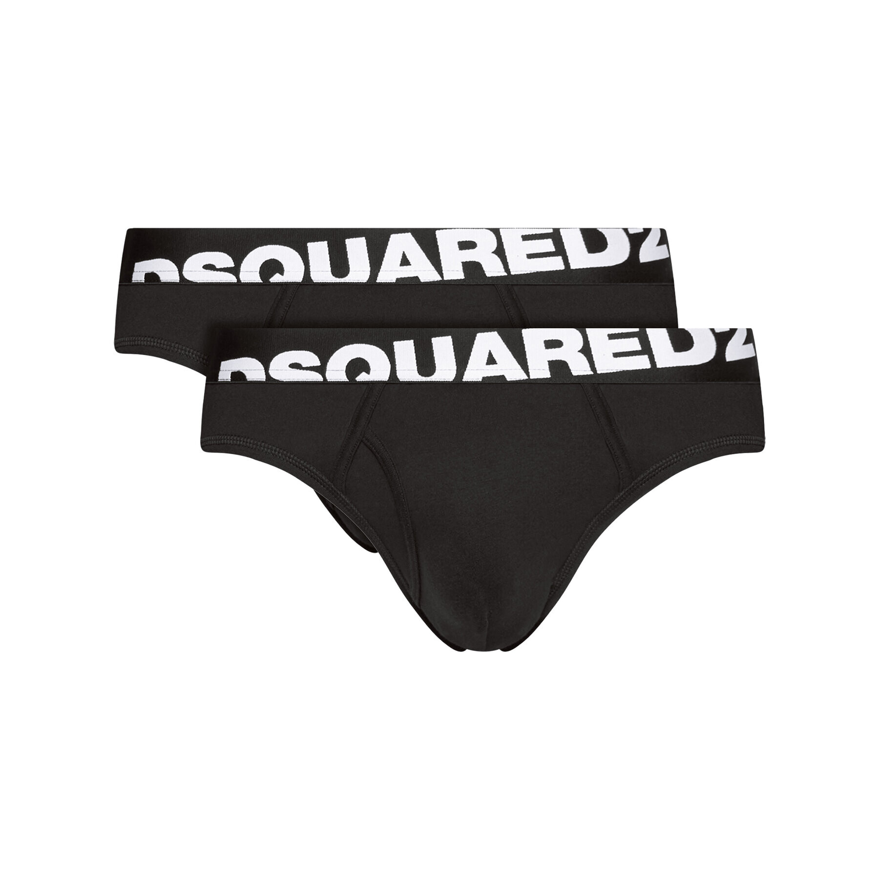 Dsquared2 Underwear Комплект 2 чифта слипове DCX670030 Черен - Pepit.bg