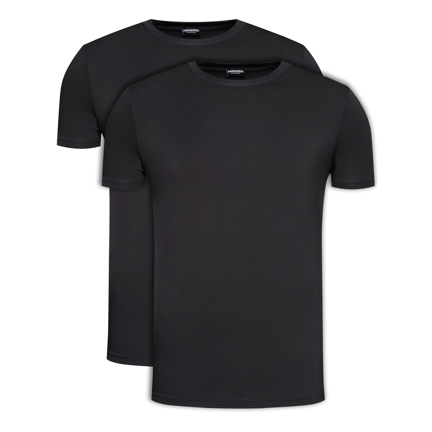 Dsquared2 Underwear Комплект 2 тишъртки DCX200050 Черен Regular Fit - Pepit.bg