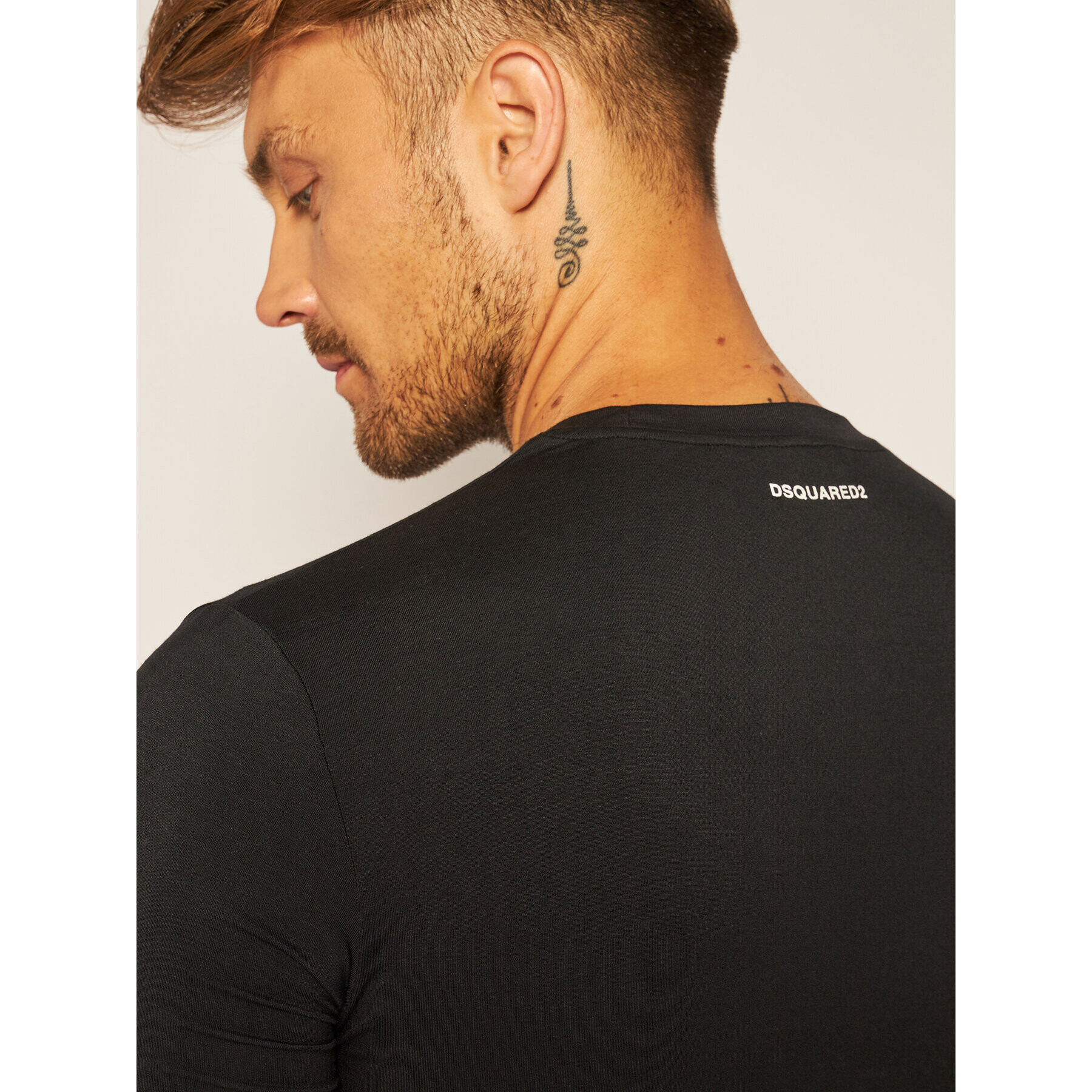 Dsquared2 Underwear Комплект 2 тишъртки DCX200050 Черен Regular Fit - Pepit.bg
