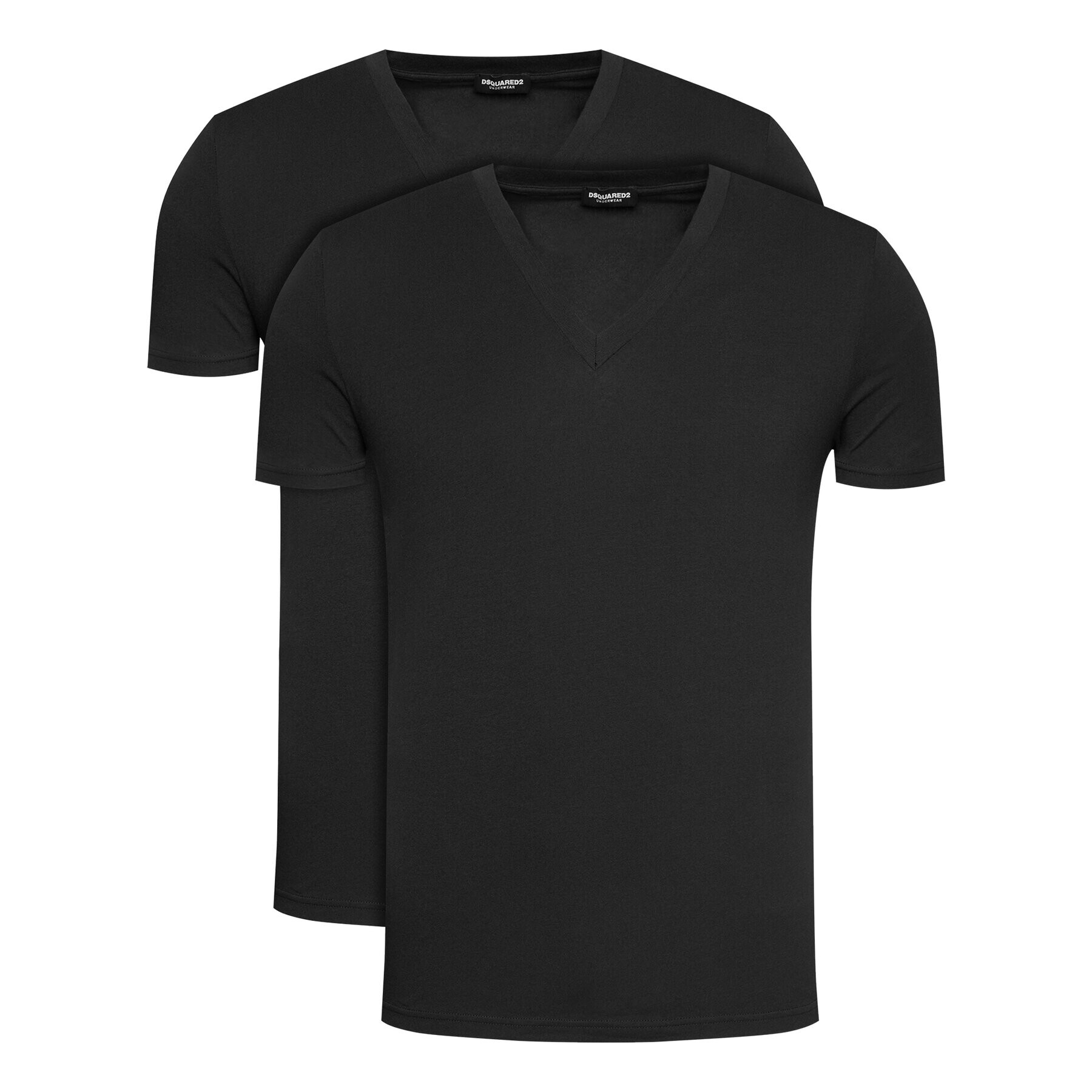 Dsquared2 Underwear Комплект 2 тишъртки DCX450030 Черен Regular Fit - Pepit.bg