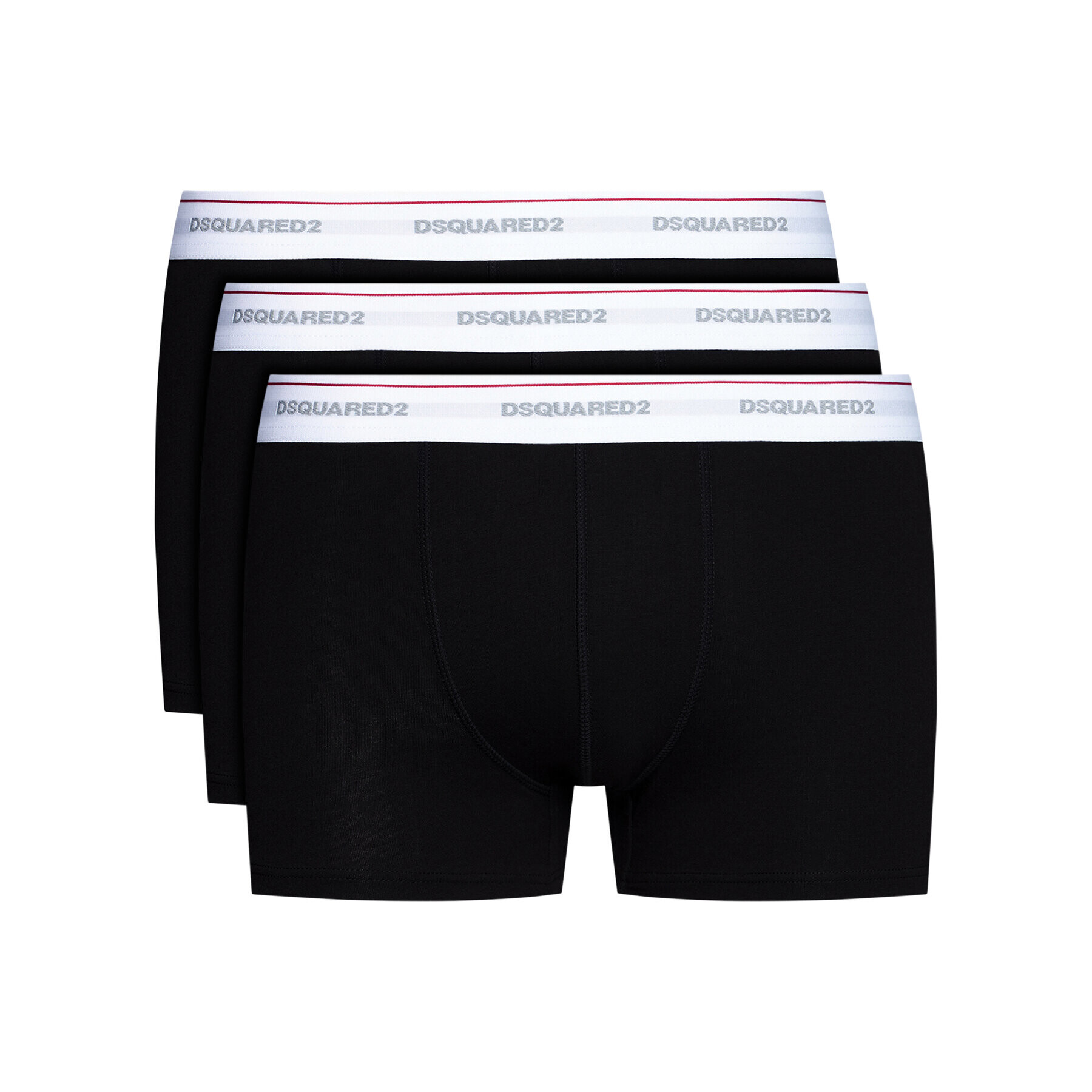 Dsquared2 Underwear Комплект 3 чифта боксерки DCXC60040 Черен - Pepit.bg