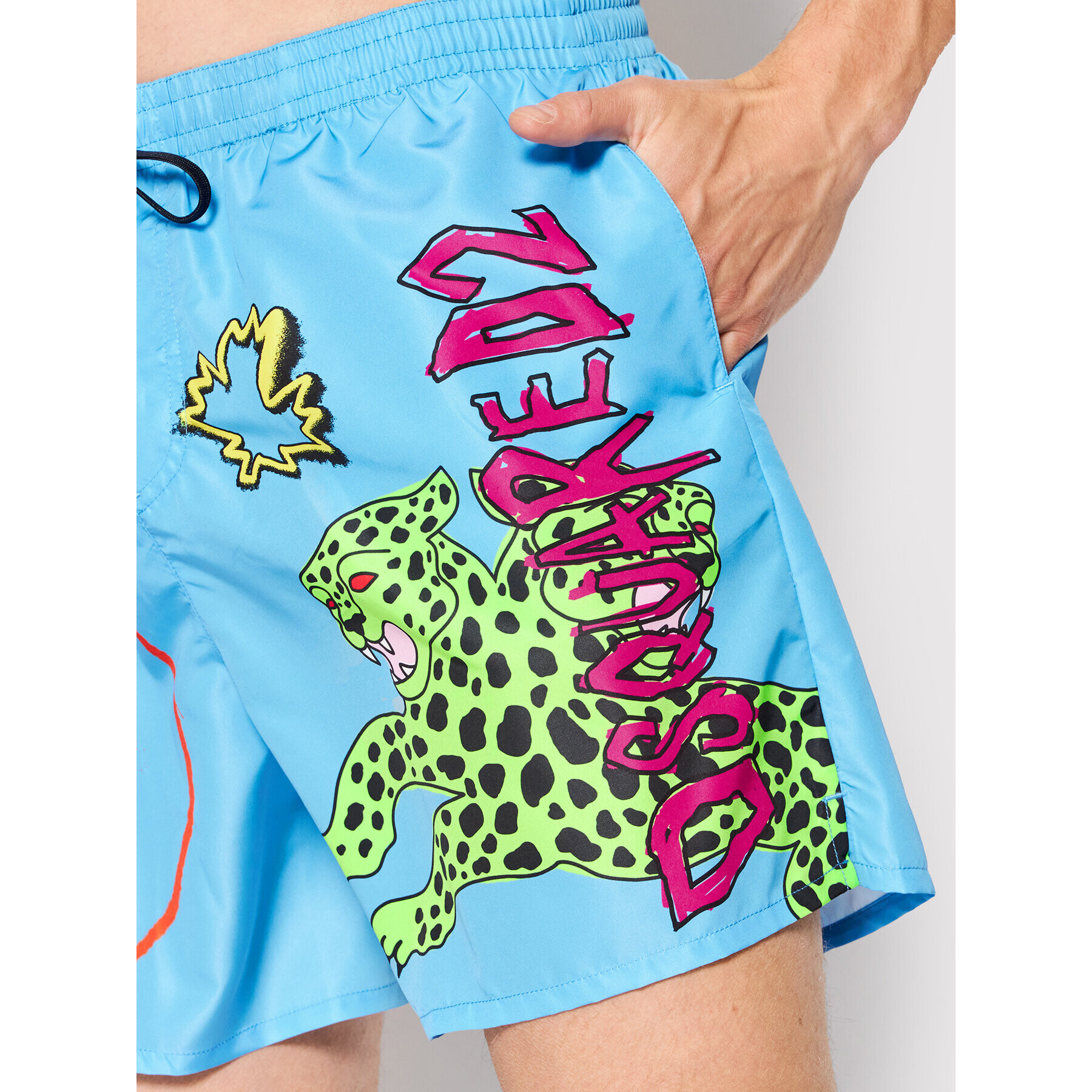Dsquared2 Underwear Плувни шорти Boxer D7B544170.45852 Син Regular Fit - Pepit.bg