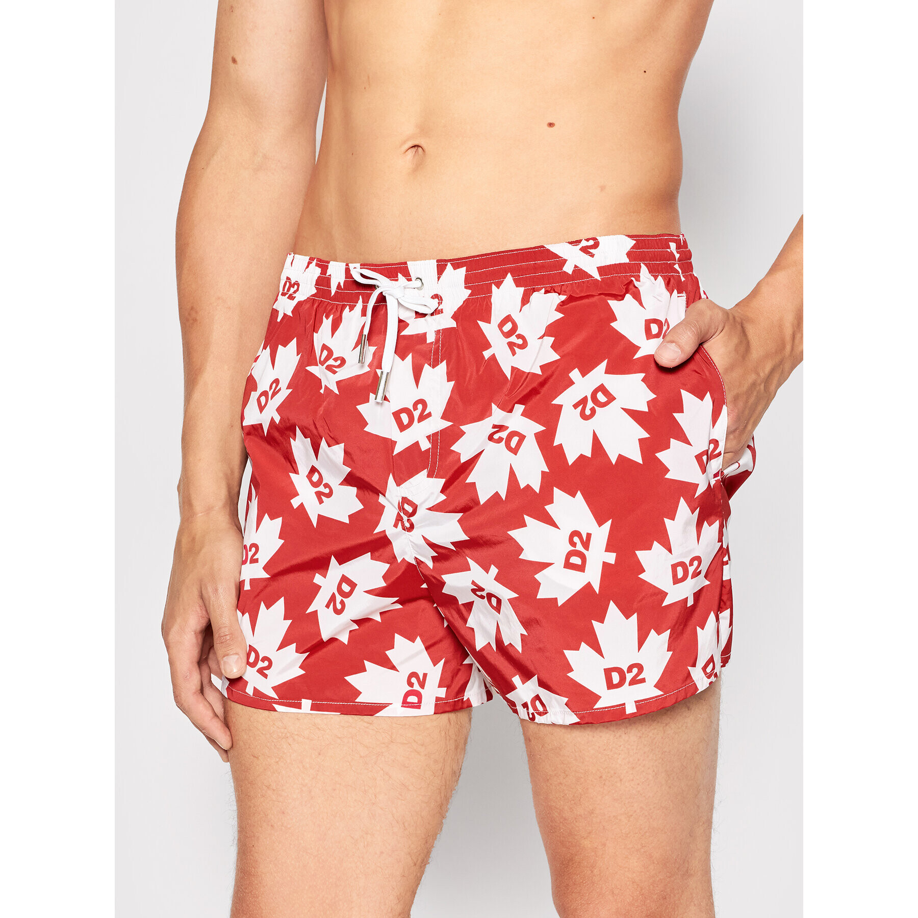Dsquared2 Underwear Плувни шорти D7B644080.64850 Червен Regular Fit - Pepit.bg
