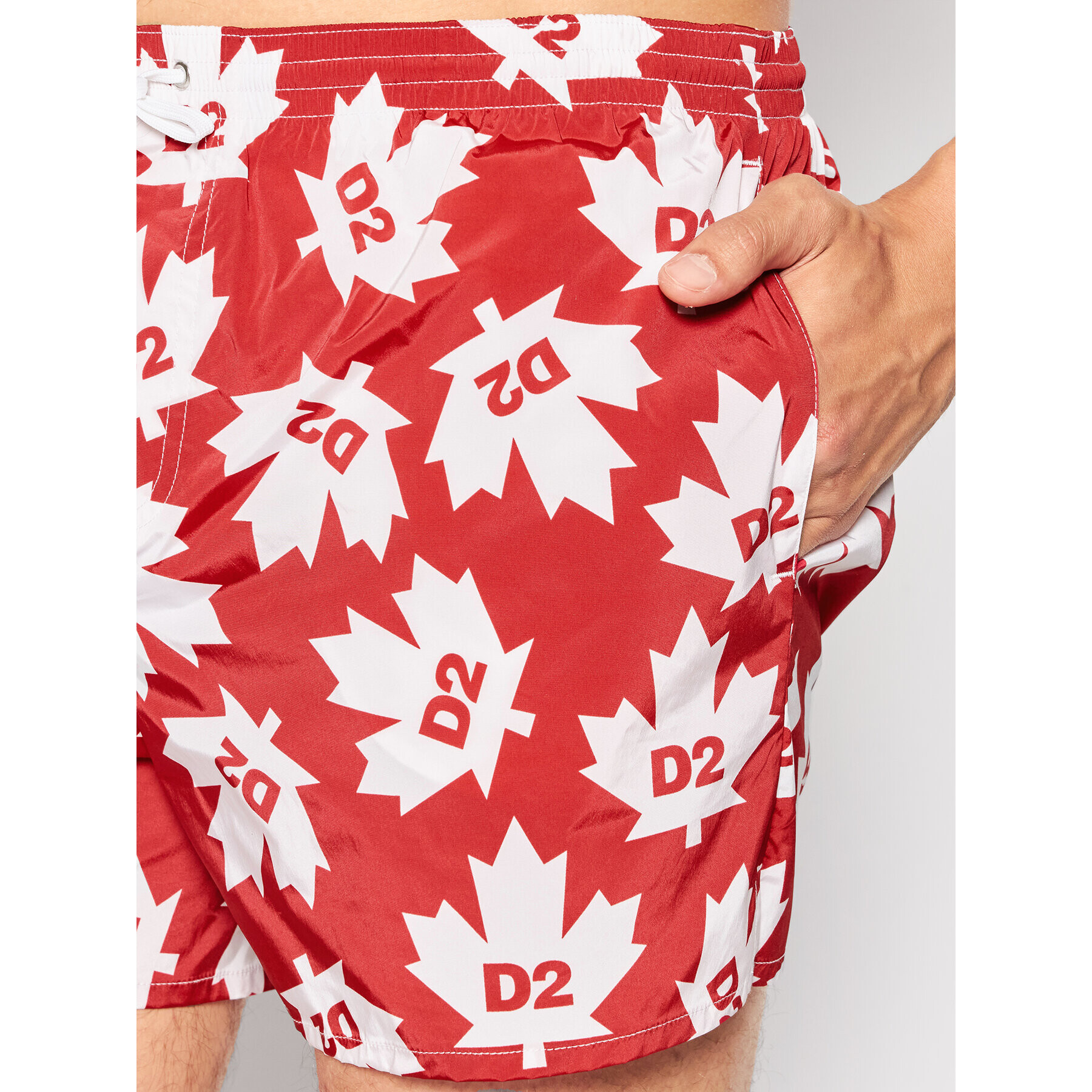 Dsquared2 Underwear Плувни шорти D7B644080.64850 Червен Regular Fit - Pepit.bg