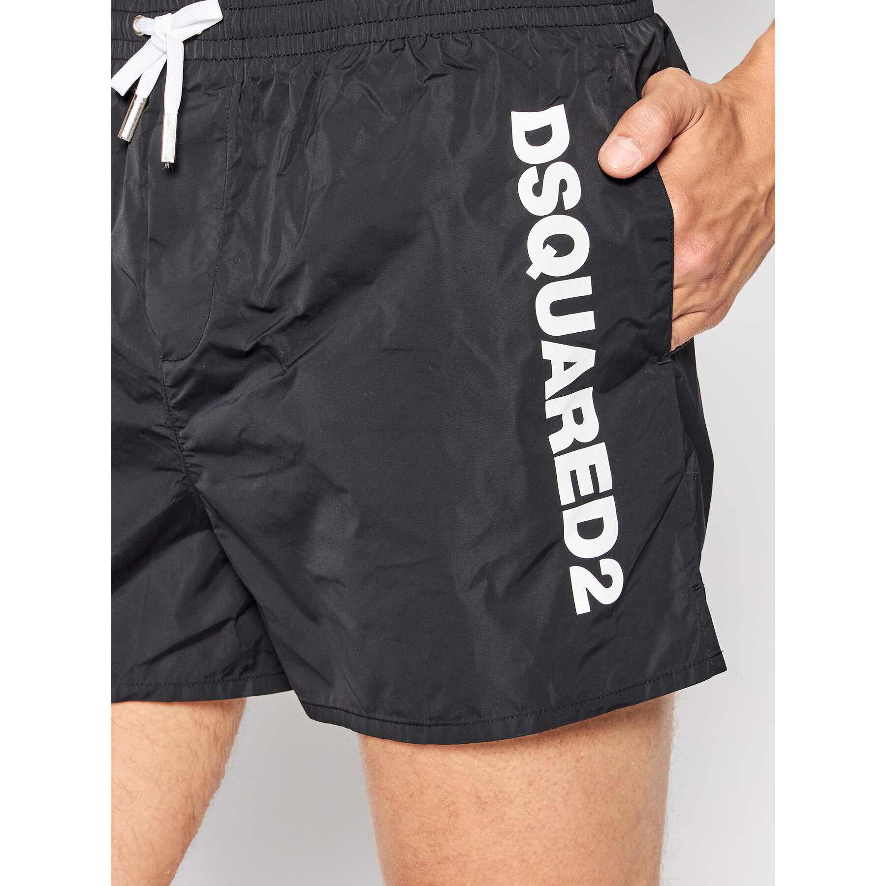 Dsquared2 Underwear Плувни шорти D7B644260.01050 Черен Regular Fit - Pepit.bg