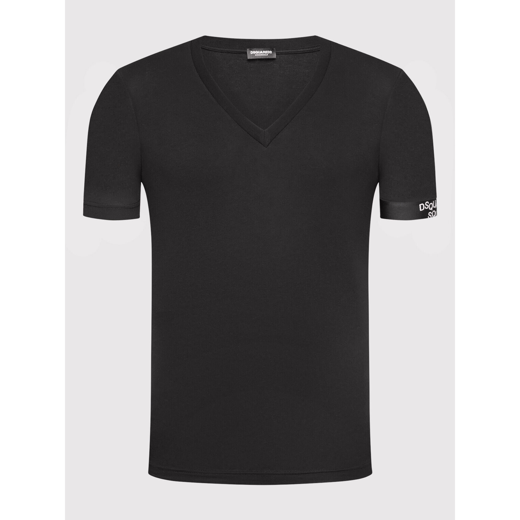 Dsquared2 Underwear Тишърт D9M903990 Черен Regular Fit - Pepit.bg