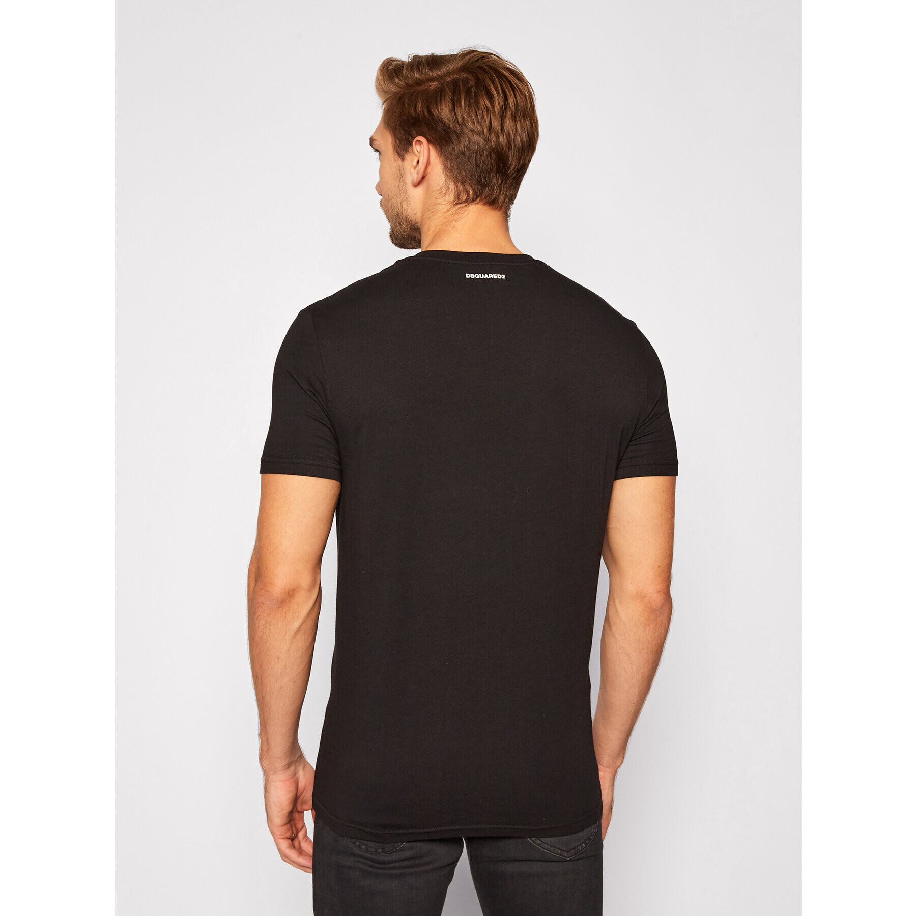 Dsquared2 Underwear Тишърт DCM450030 Черен Slim Fit - Pepit.bg