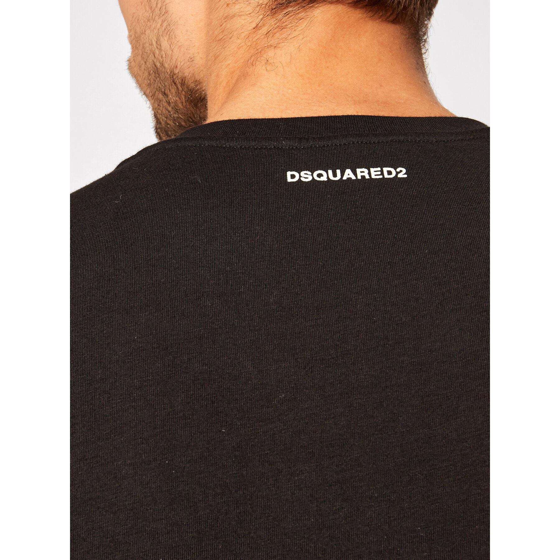Dsquared2 Underwear Тишърт DCM450030 Черен Slim Fit - Pepit.bg