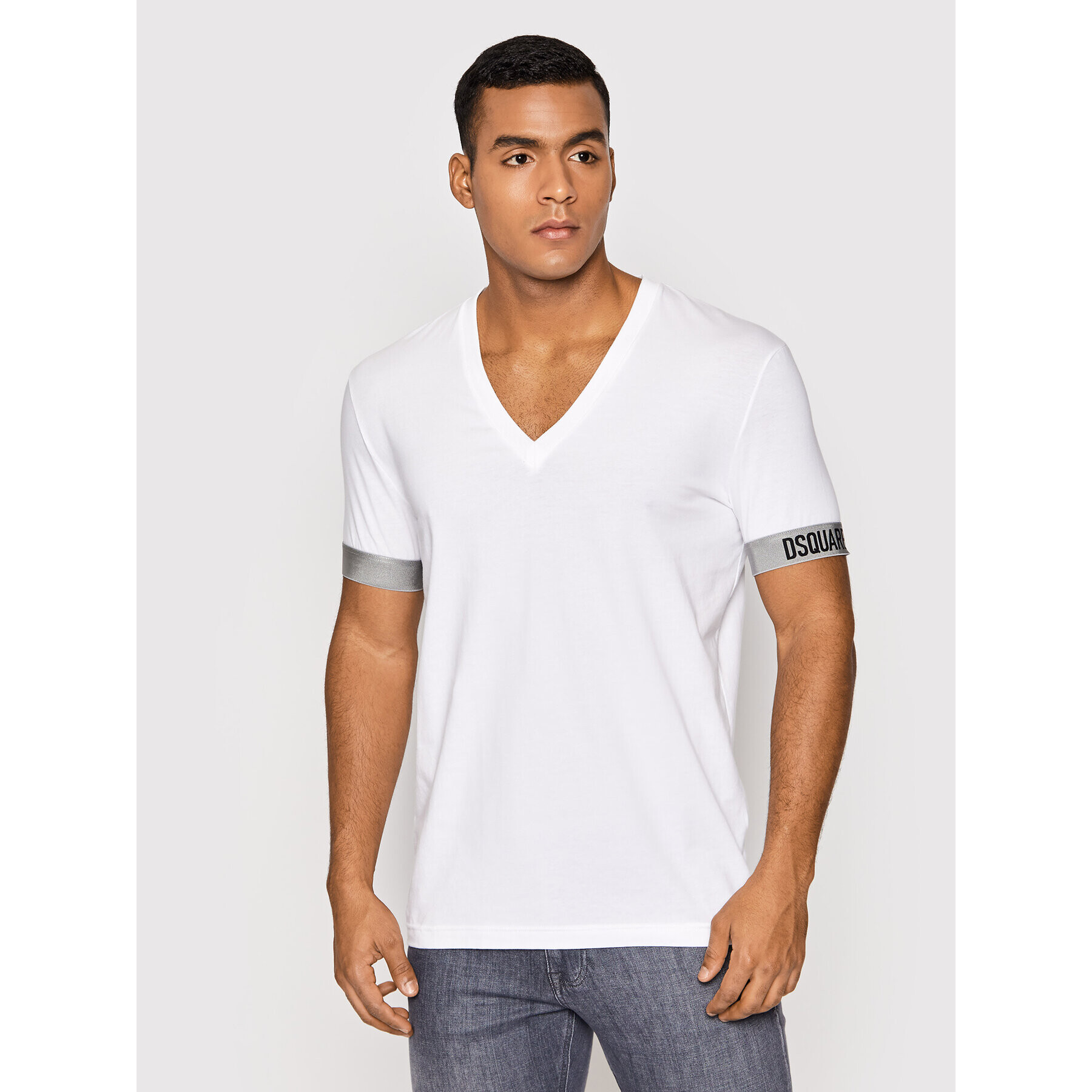 Dsquared2 Underwear Тишърт Oh Canada D9M913620.10014 Бял Regular Fit - Pepit.bg