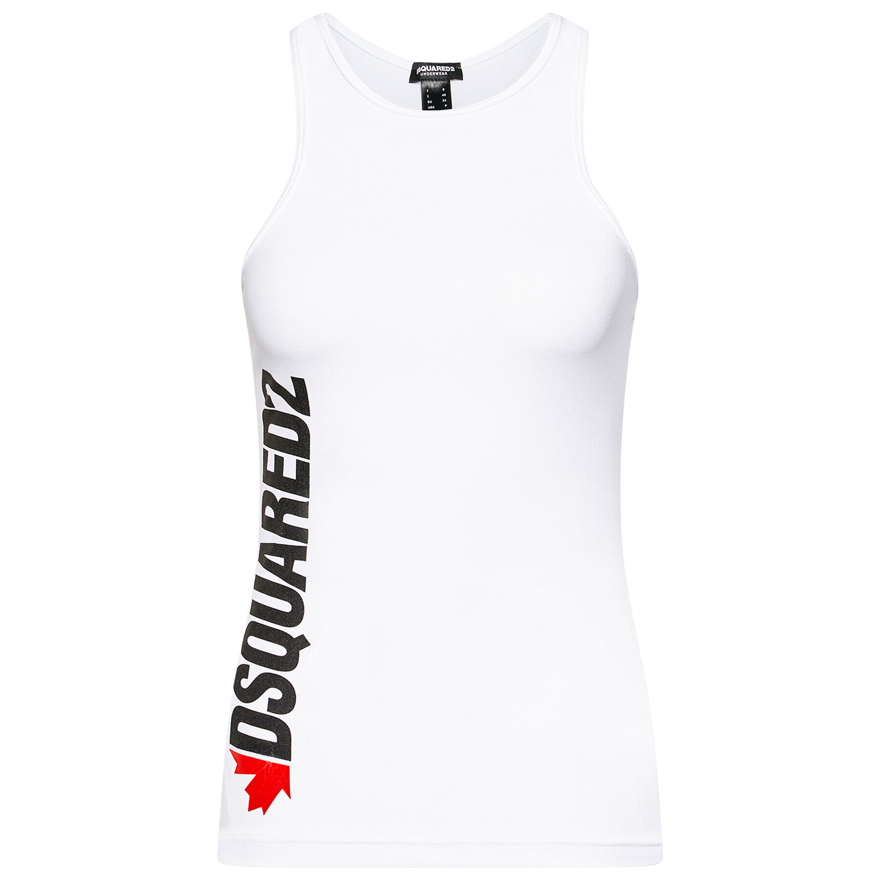 Dsquared2 Underwear топ D8D203480 Бял Slim Fit - Pepit.bg