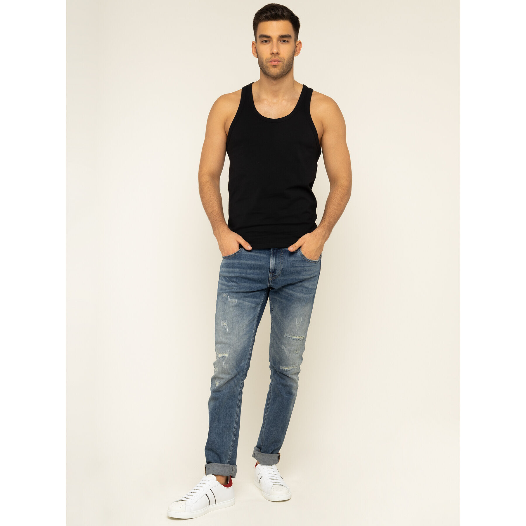 Dsquared2 Underwear Топ D9D202470 Черен - Pepit.bg