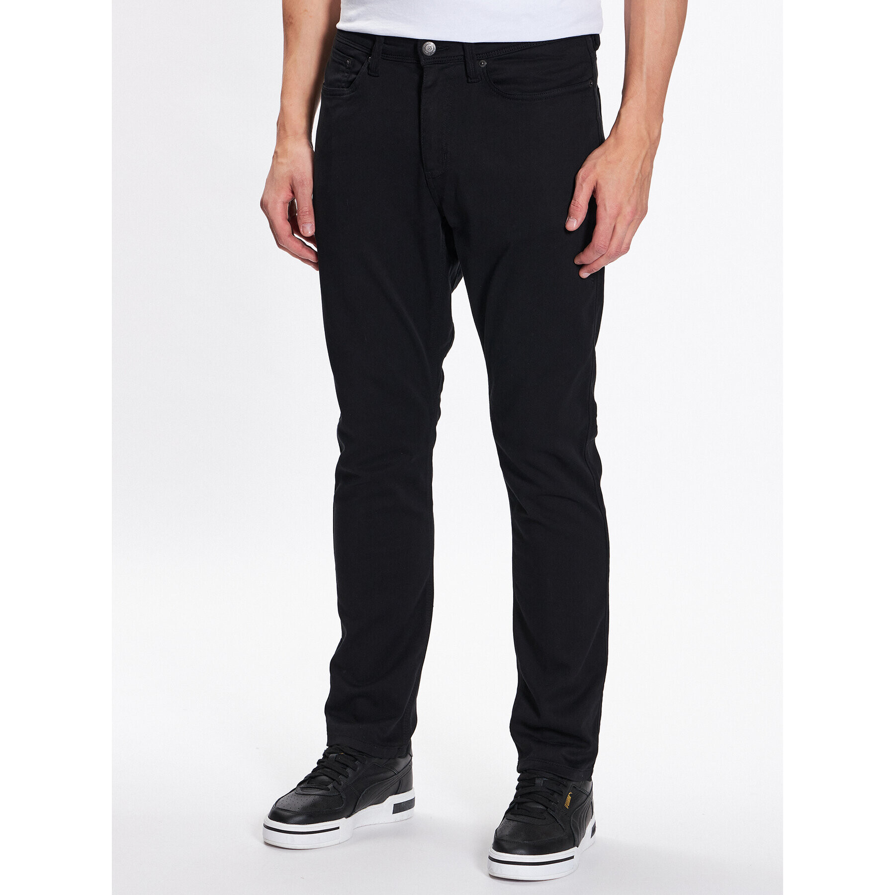 Duer Дънки No Sweat MFNR1002 Черен Relaxed Fit - Pepit.bg