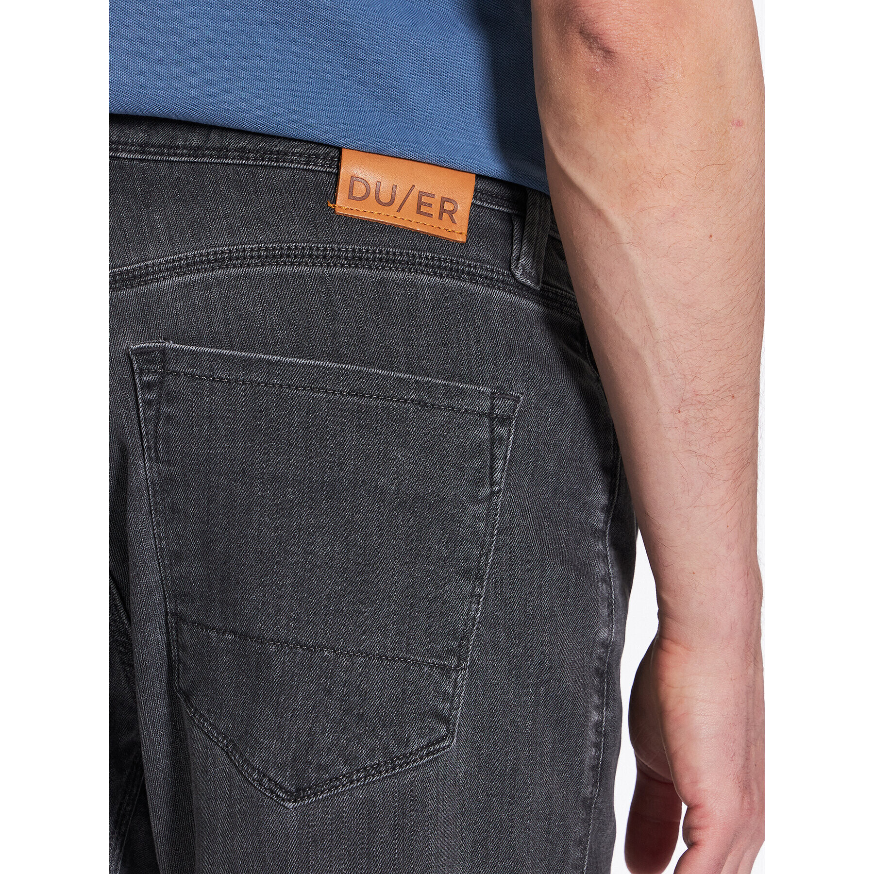 Duer Дънки Performance MFLR2607 Сив Relaxed Fit - Pepit.bg