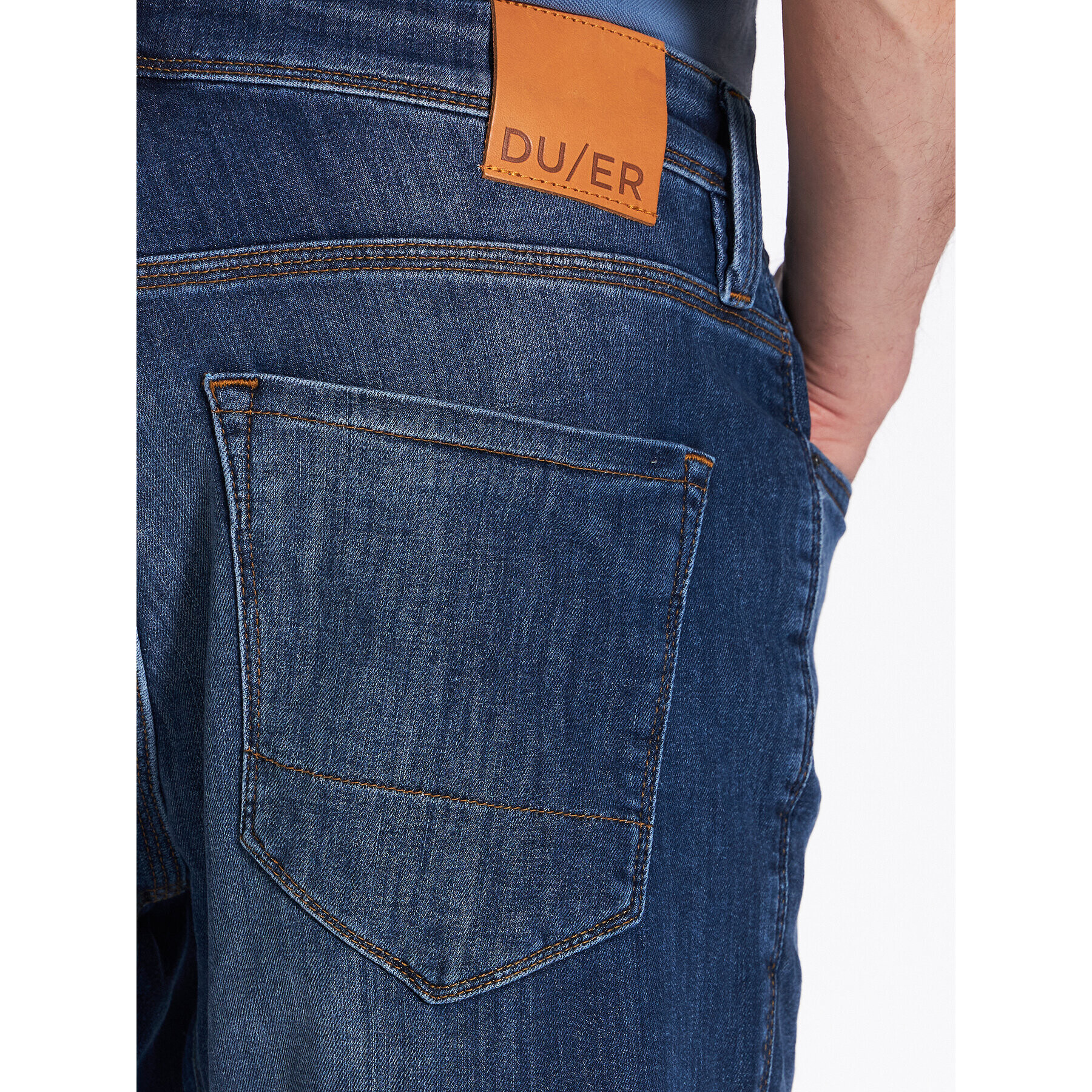 Duer Дънкови шорти MSLS4505 Тъмносин Regular Fit - Pepit.bg