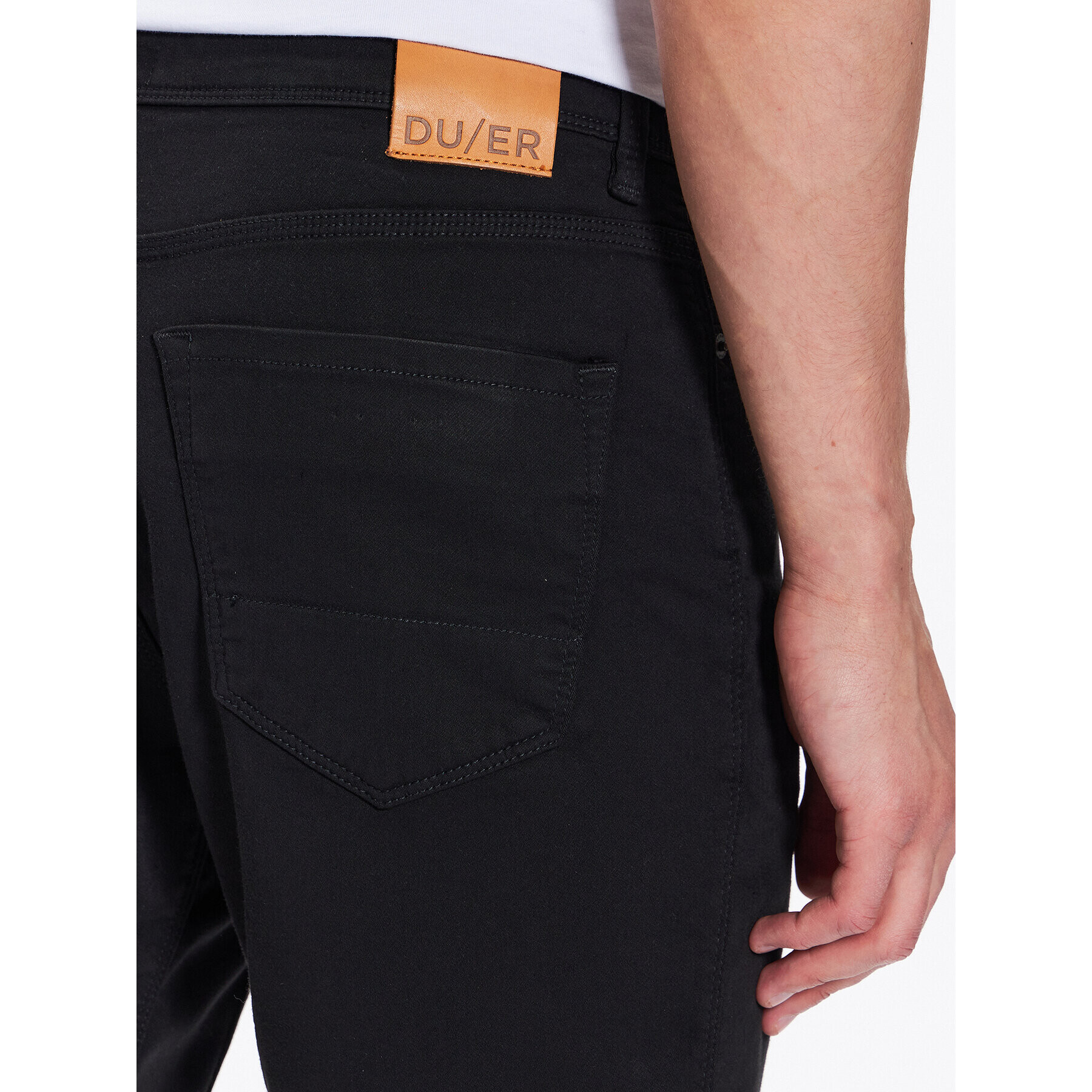 Duer Дънкови шорти No Sweat MSNS1011 Черен Regular Fit - Pepit.bg