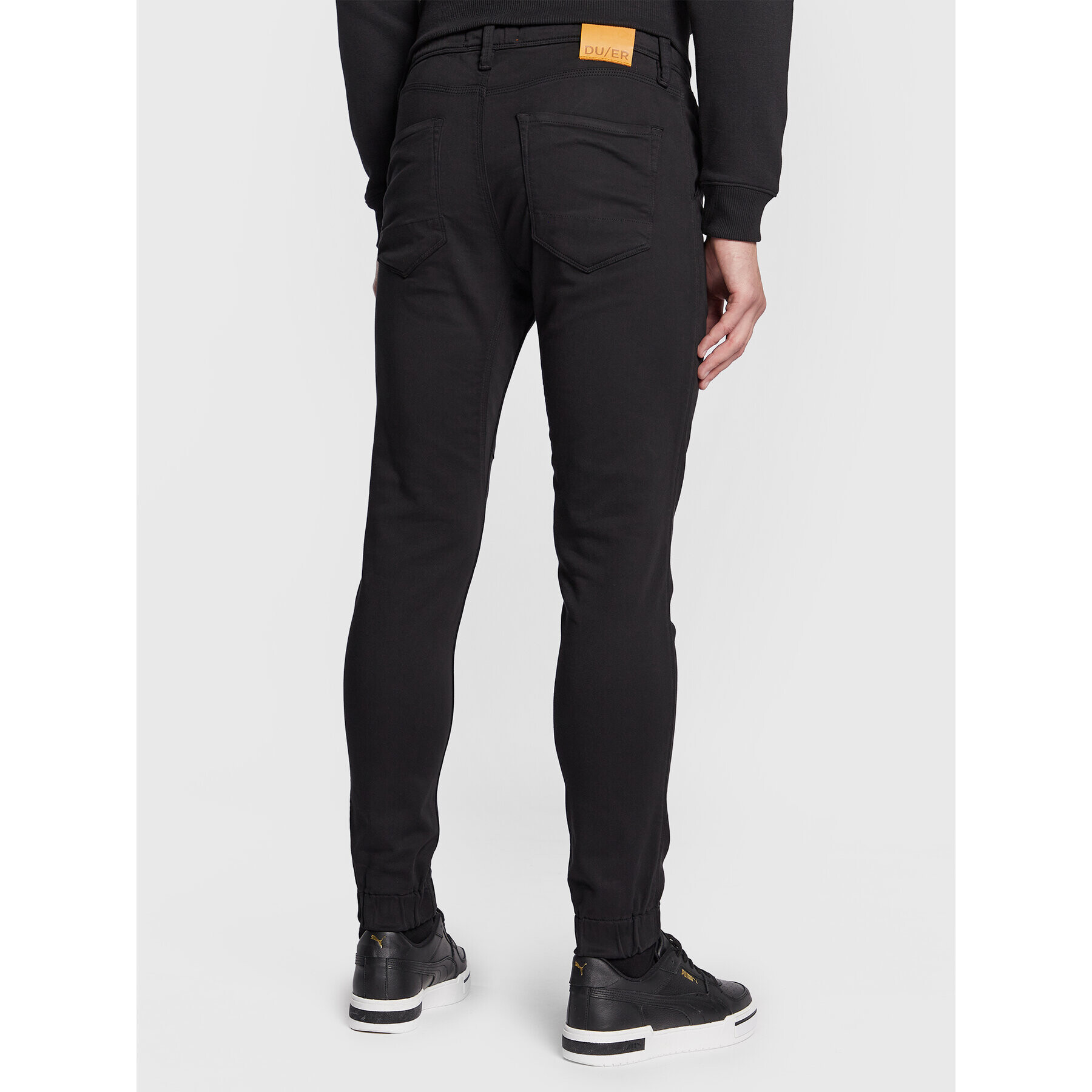 Duer Джогъри No Sweat MJNS1100 Черен Slim Fit - Pepit.bg