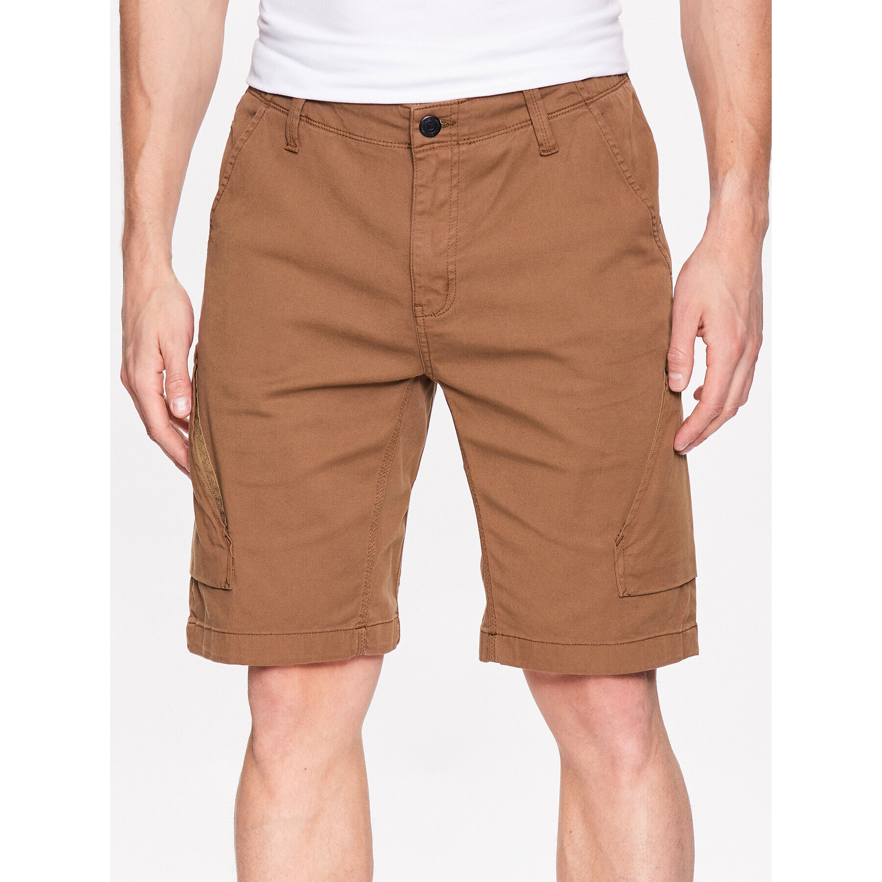 Duer Шорти от плат Live Free Adventure MSTR1014 Кафяв Regular Fit - Pepit.bg